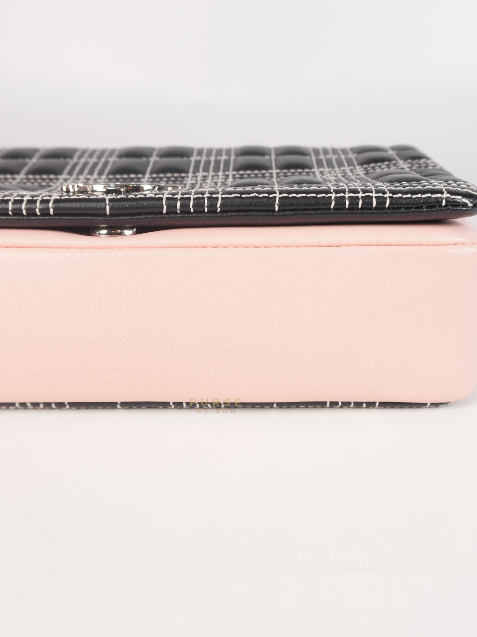 Lola Tri-Color in Pink & in Lambskin Leather Chain Bag | Purse Maison Luxury Bags Shop