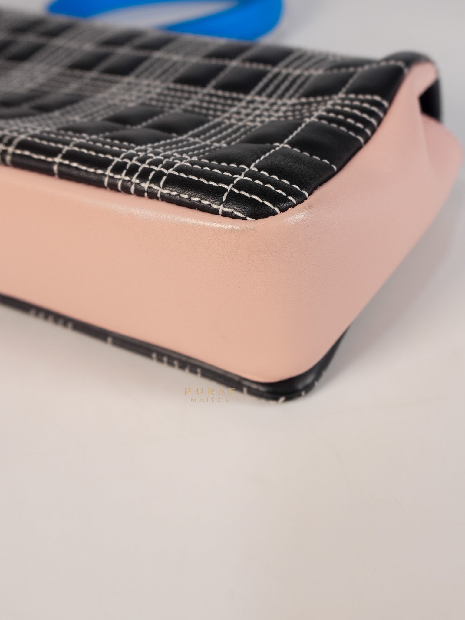 Lola Tri-Color in Pink & in Lambskin Leather Chain Bag | Purse Maison Luxury Bags Shop