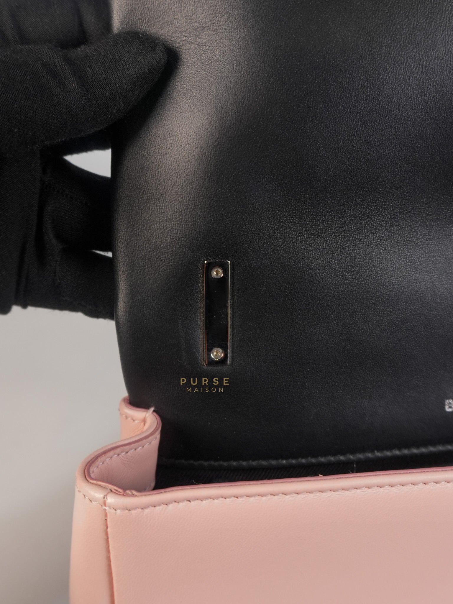 Lola Tri-Color in Pink & in Lambskin Leather Chain Bag | Purse Maison Luxury Bags Shop