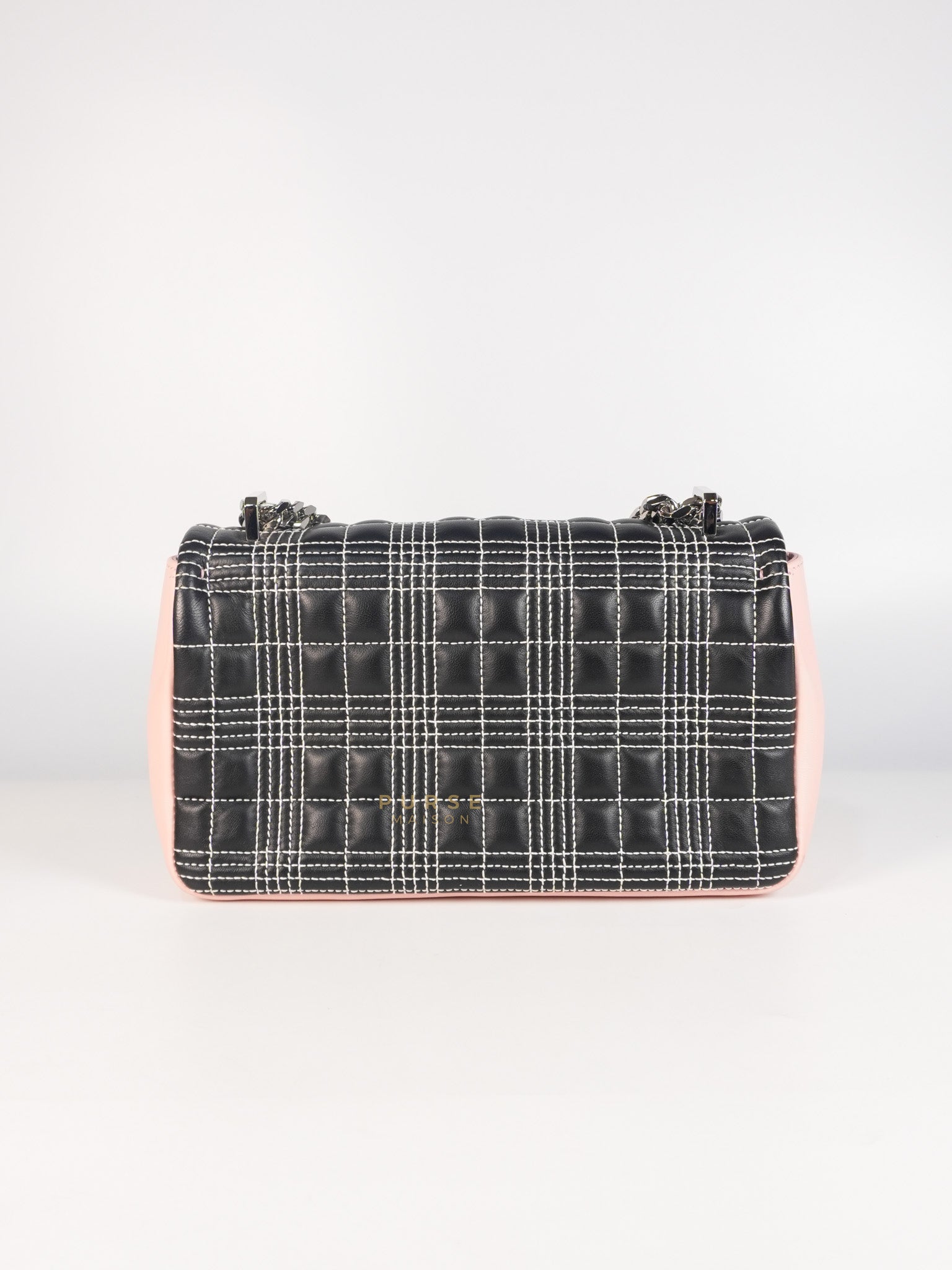 Lola Tri-Color in Pink & in Lambskin Leather Chain Bag | Purse Maison Luxury Bags Shop