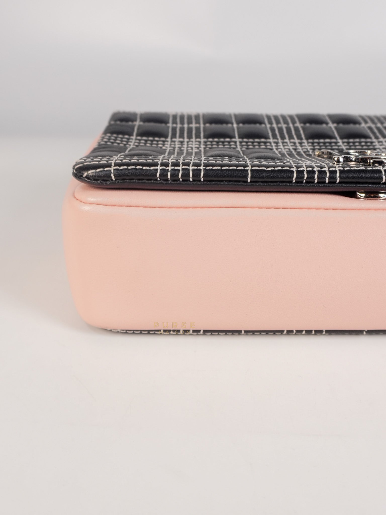 Lola Tri-Color in Pink & in Lambskin Leather Chain Bag | Purse Maison Luxury Bags Shop