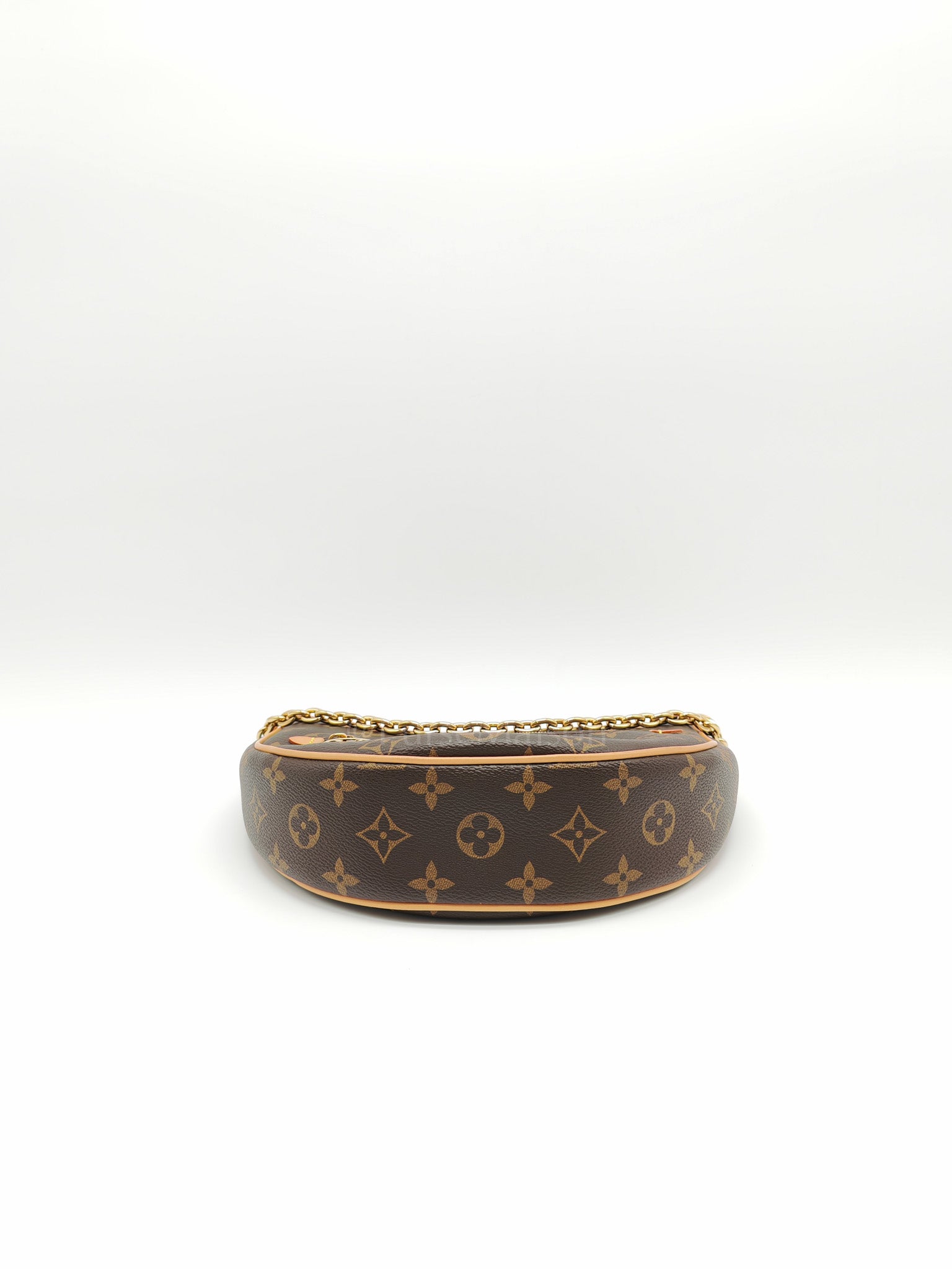 Loop Handbag in Monogram Canvas & Gold Hardware Microchip | Purse Maison Luxury Bags Shop