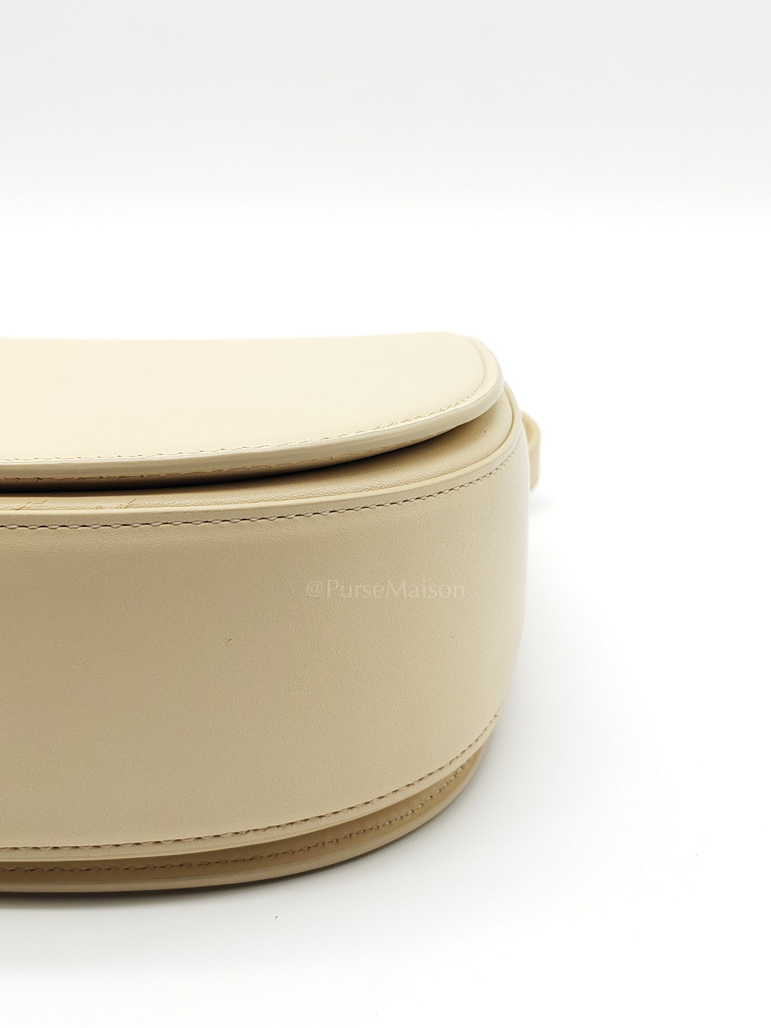 Loro Piana Bag Off White in Saddle Leather Crossbody Bag | Purse Maison Luxury Bags Shop