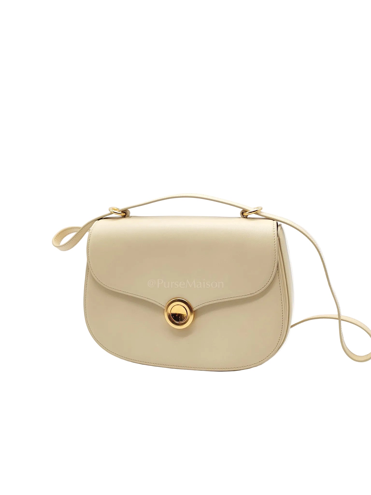 Loro Piana Bag Off White in Saddle Leather Crossbody Bag | Purse Maison Luxury Bags Shop