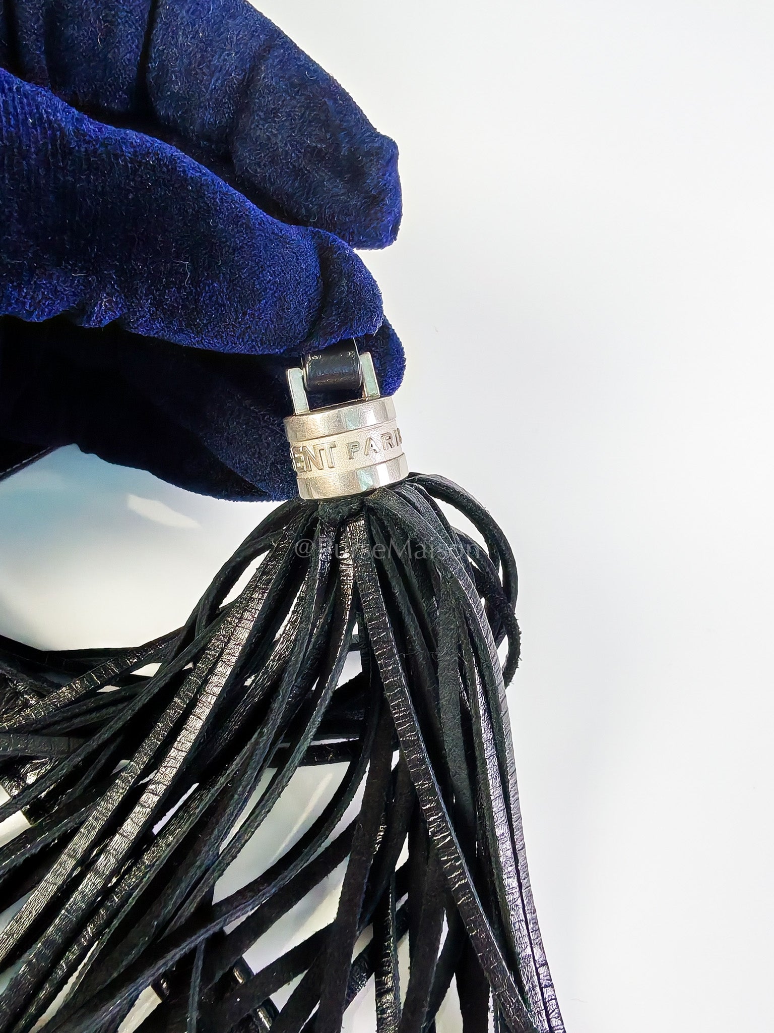 Lou Camera Bag in Black Chevron Quilted Leather & Silver Hardware | Purse Maison Luxury Bags Shop