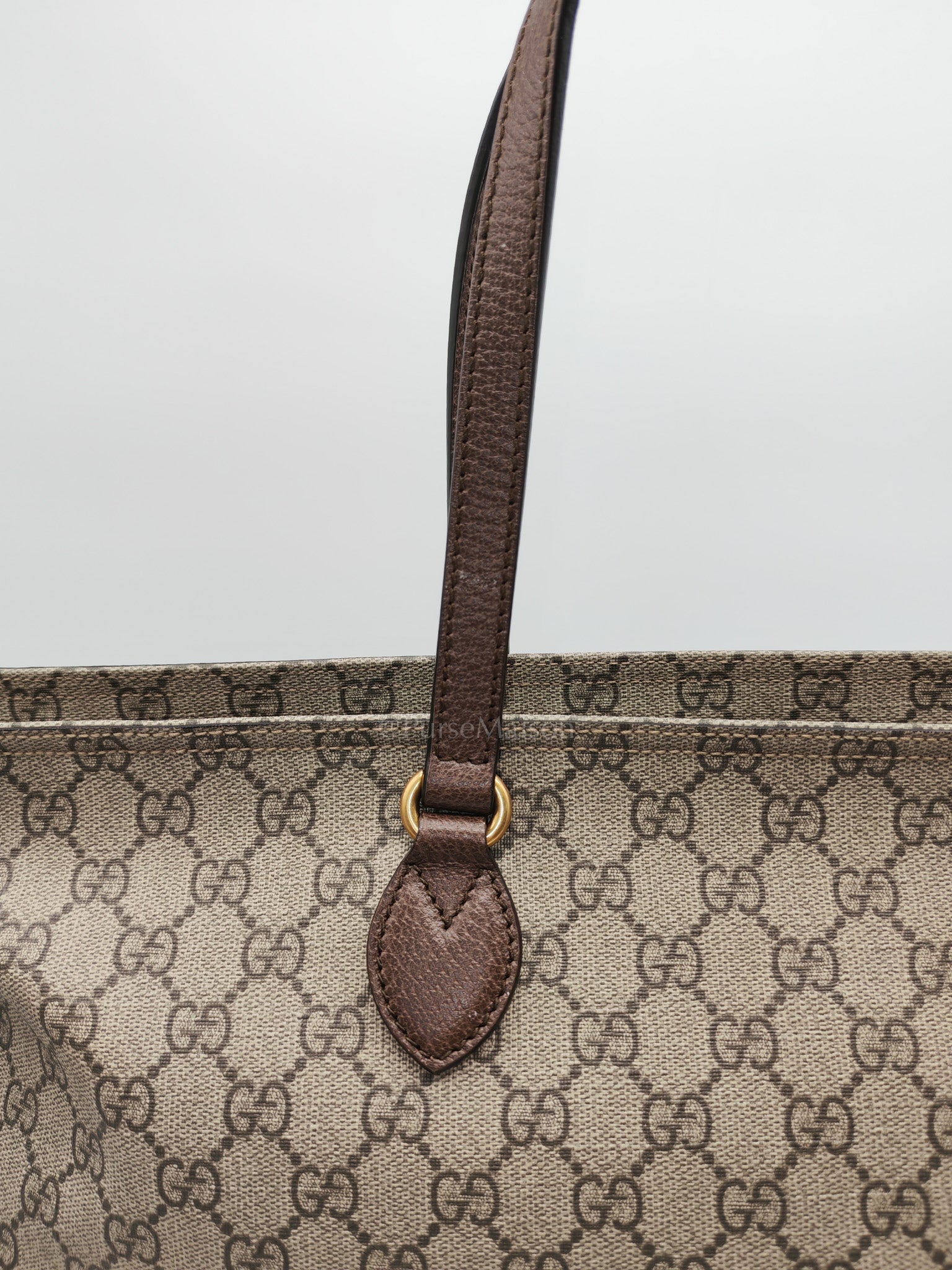 Ophidia Medium Tote Bag in GG Supreme Monogram Canvas