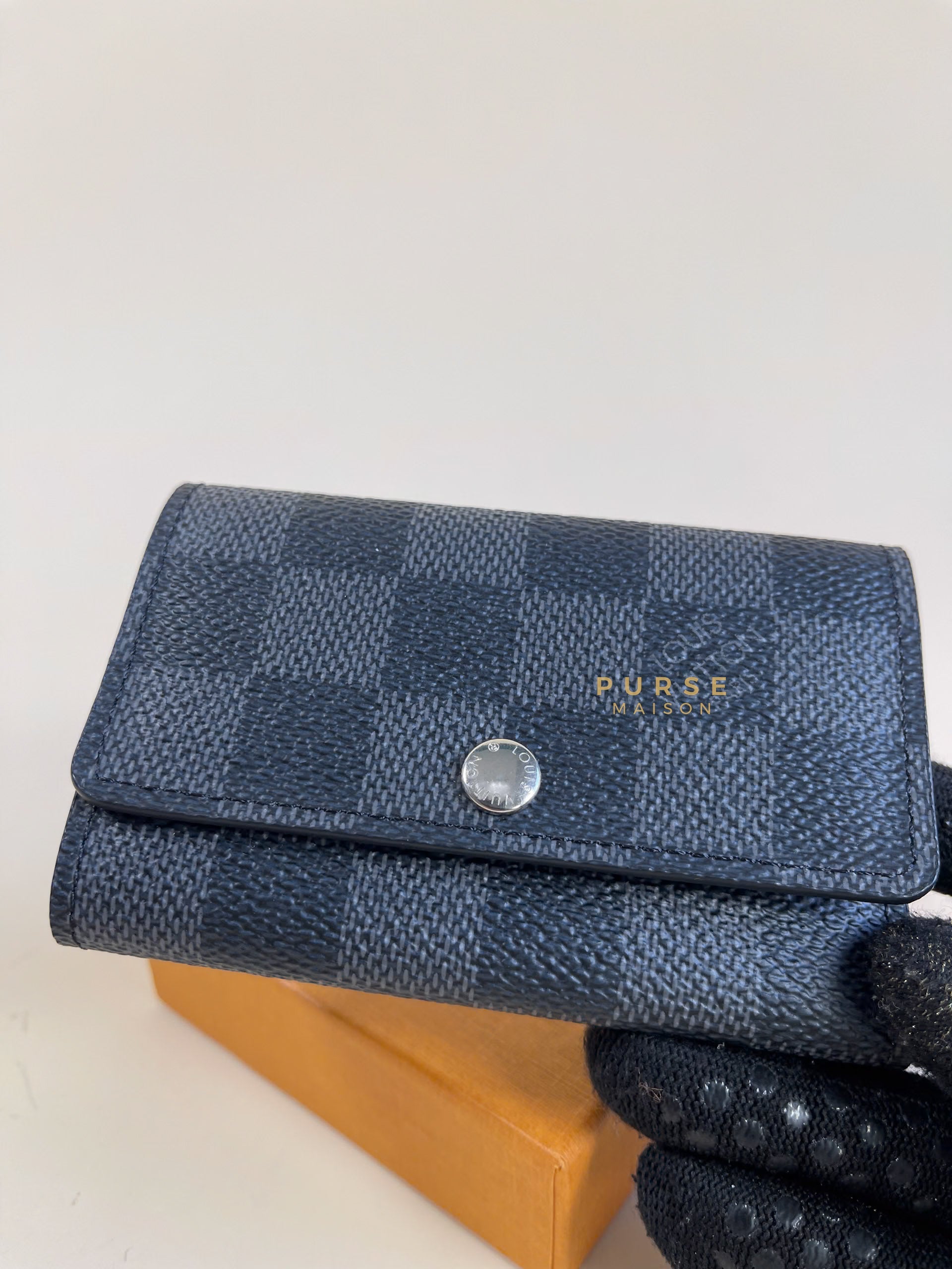 Louis Vuitton 6 Keyholder Wallet in Damier Graphite Canvas (Date Code: CT1178) | Purse Maison Luxury Bags Shop