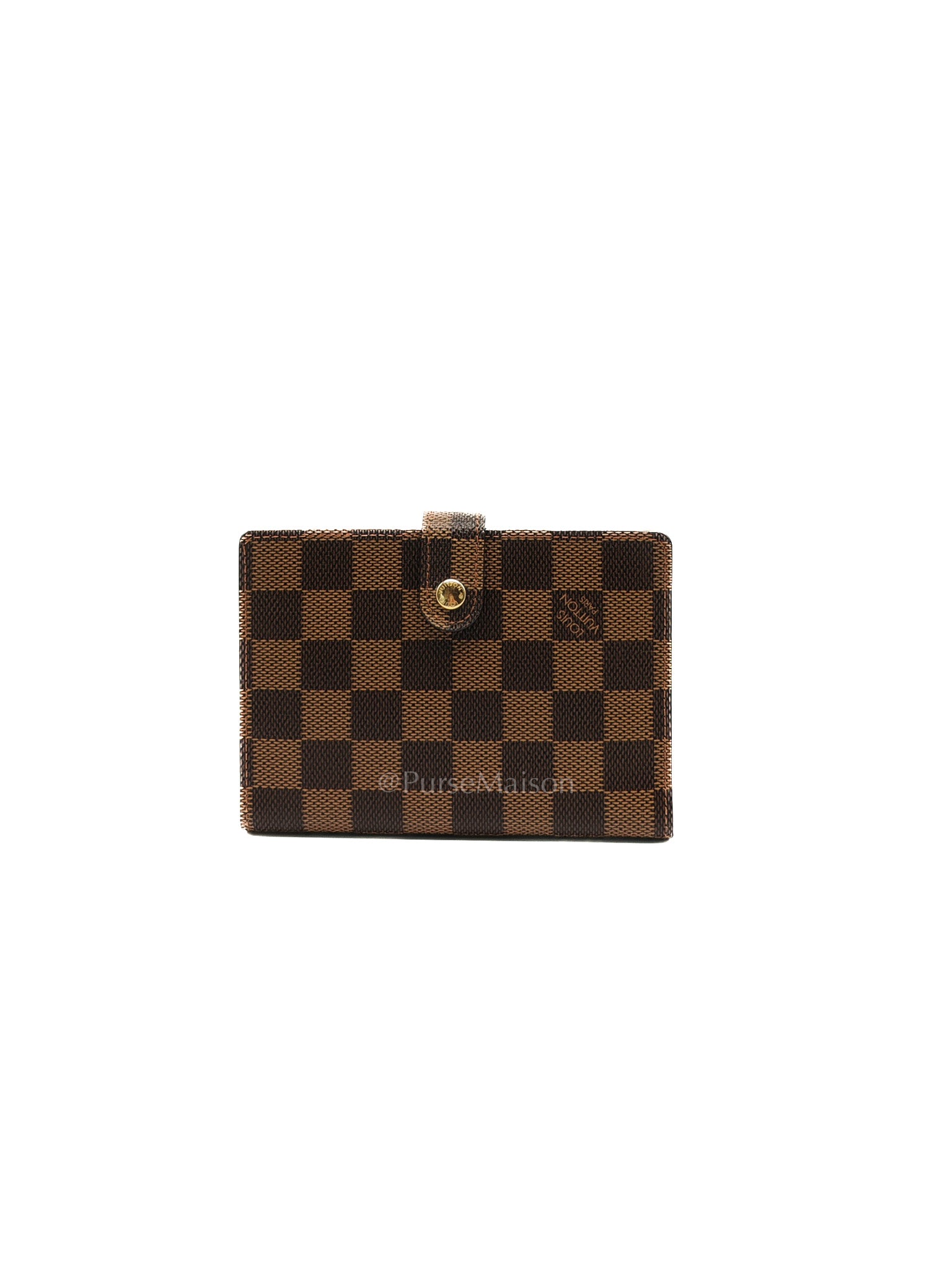 Agenda Planner Cover in Damier Ebene Canvas (Datecode: CA0073) | Purse Maison Luxury Bags Shop