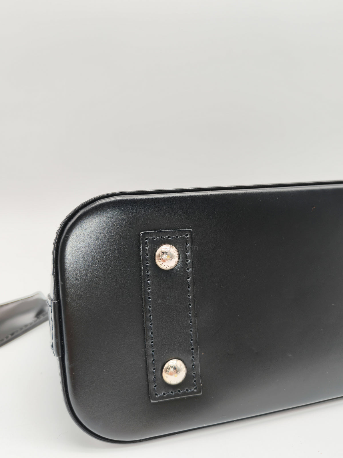 Louis Vuitton Alma BB in Black Epi Leather Silver Hardware (Date Code: AA1139) | Purse Maison Luxury Bags Shop