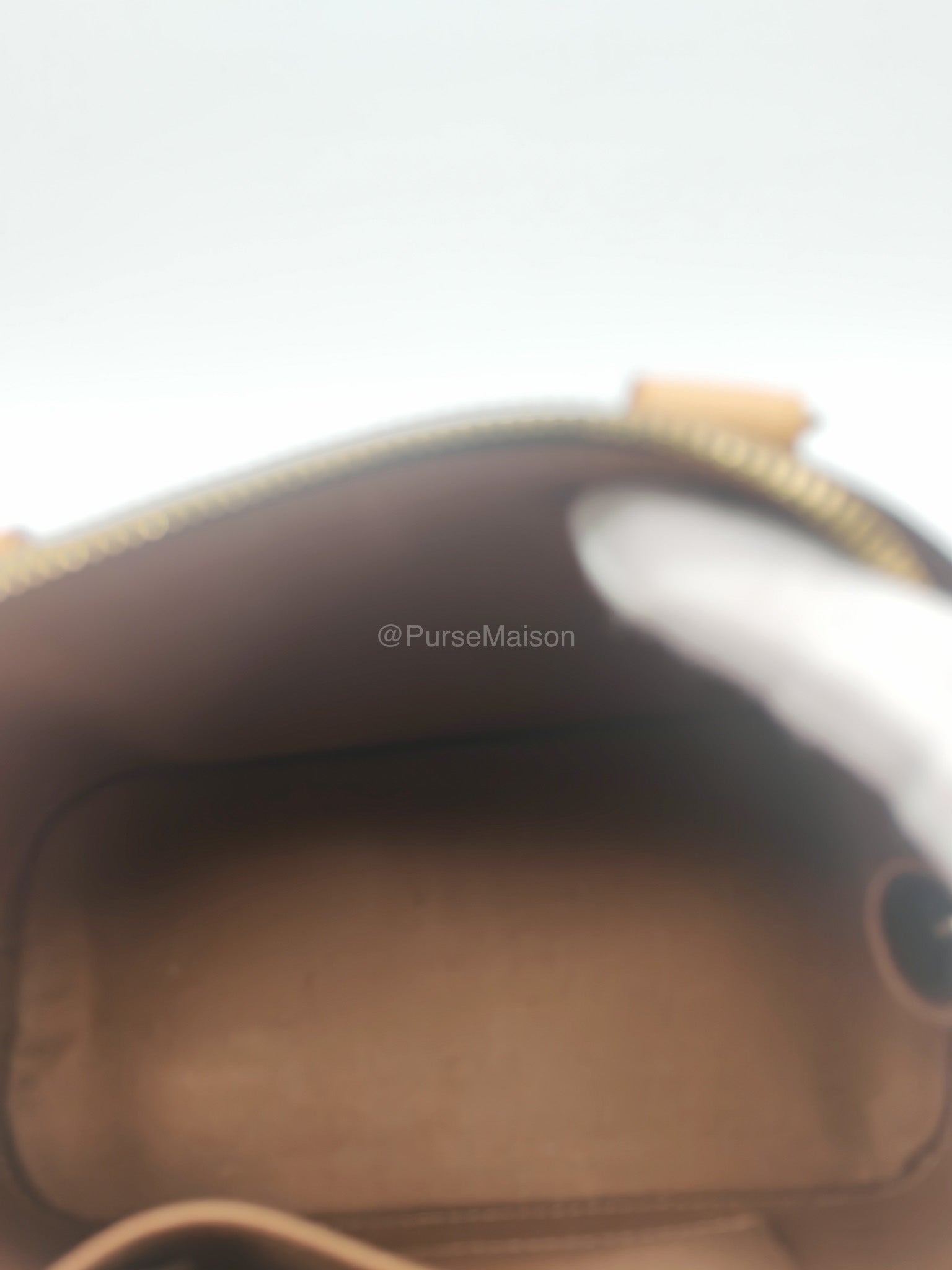 Louis Vuitton Alma BB in Monogram Canvas and Aged Gold Hardware (Datecode: FL3173) | Purse Maison Luxury Bags Shop