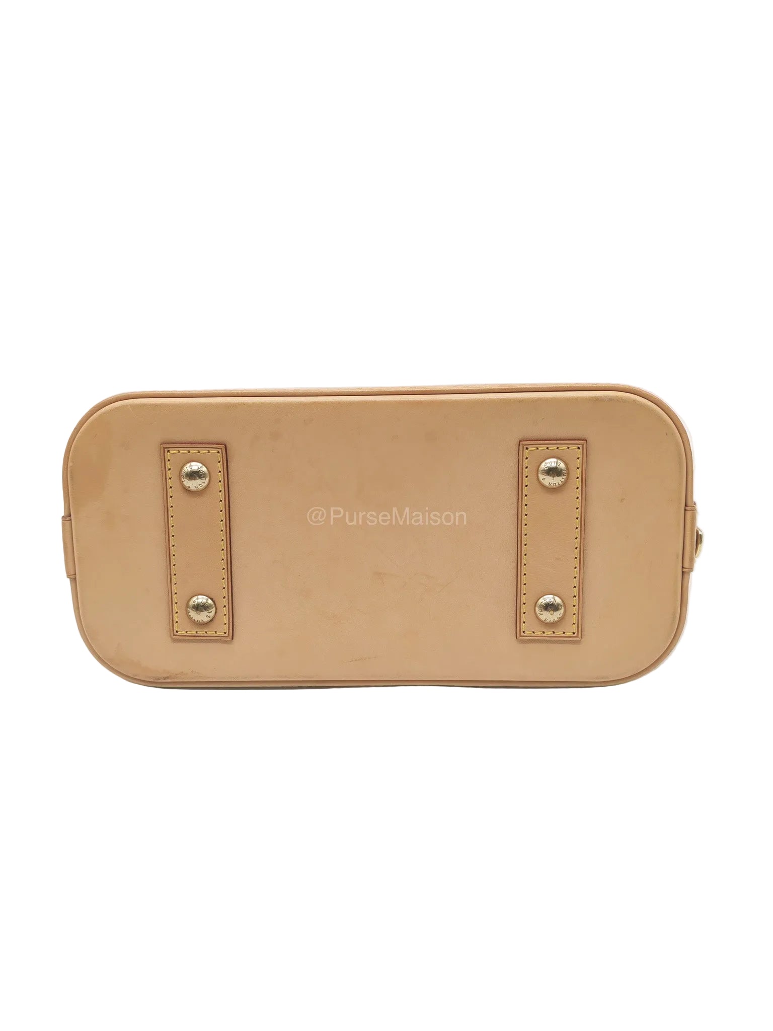 Louis Vuitton Alma BB in Monogram Canvas and Aged Gold Hardware (Datecode: FL3173) | Purse Maison Luxury Bags Shop