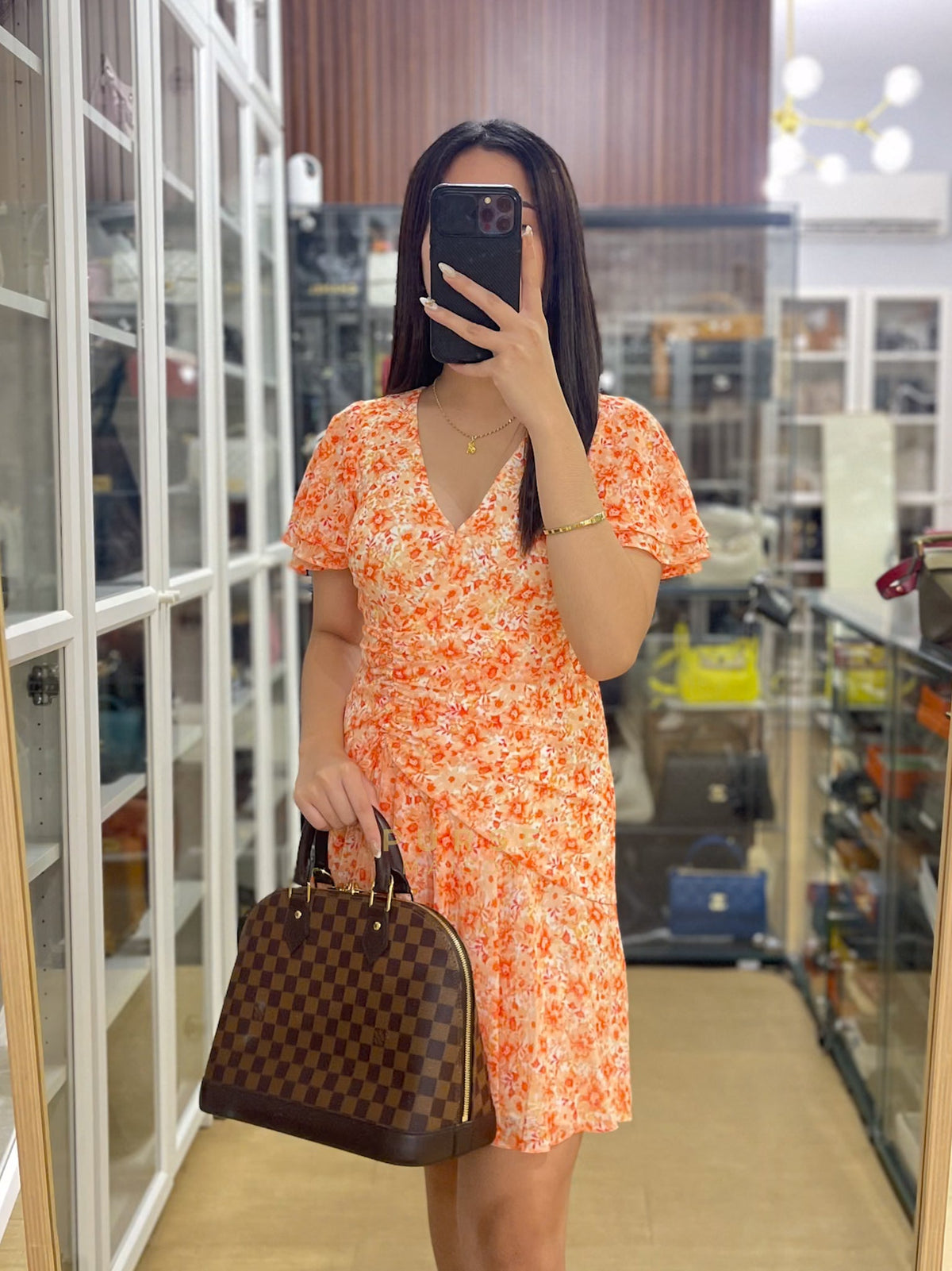 Alma PM in Damier Ebene Canvas (Microchip) | Purse Maison Luxury Bags Shop