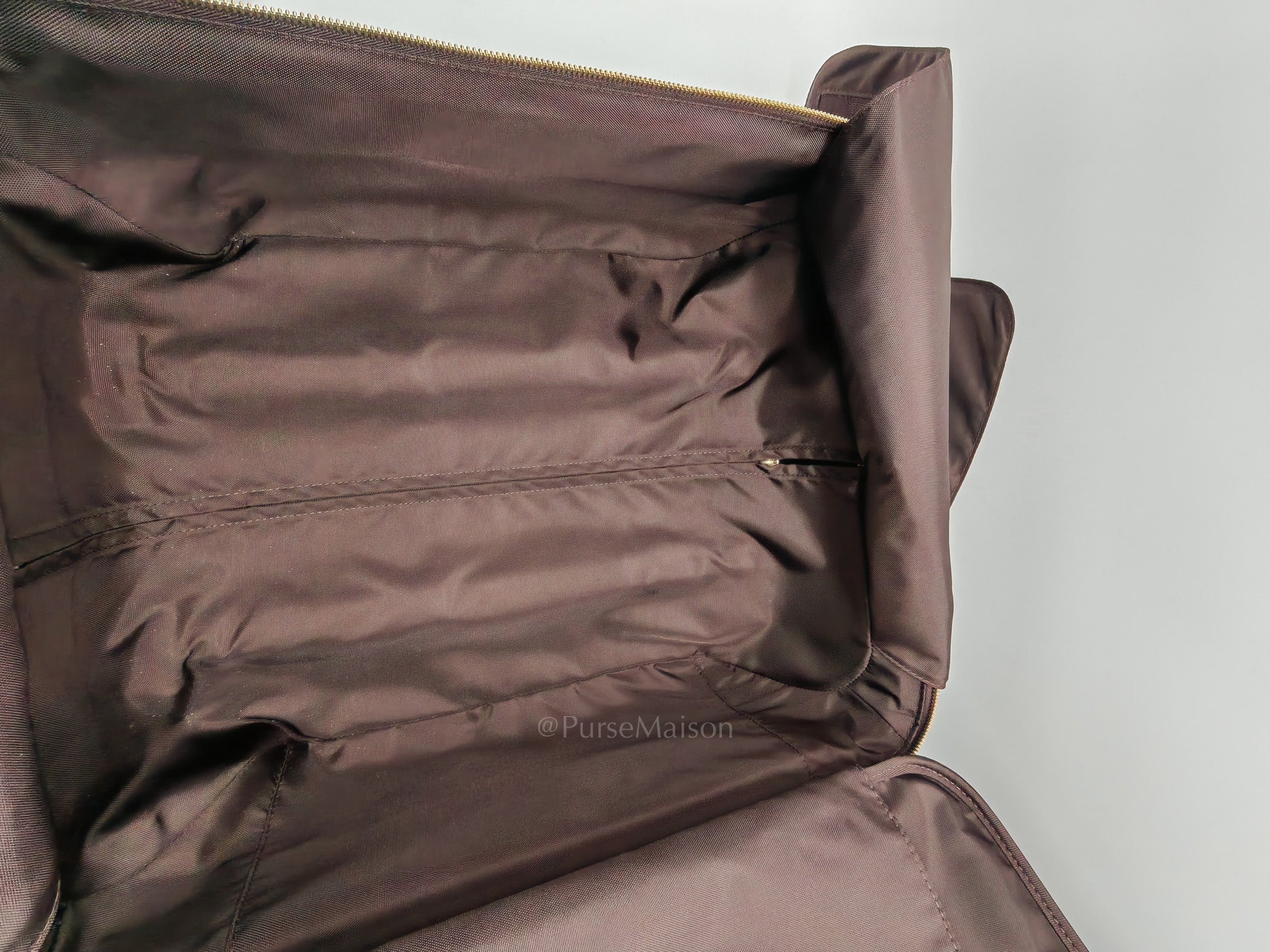 Amarante Monogram Vernis Pegase 45 Burgundy Patent Luggage (Date Code: MB4151) | Purse Maison Luxury Bags Shop