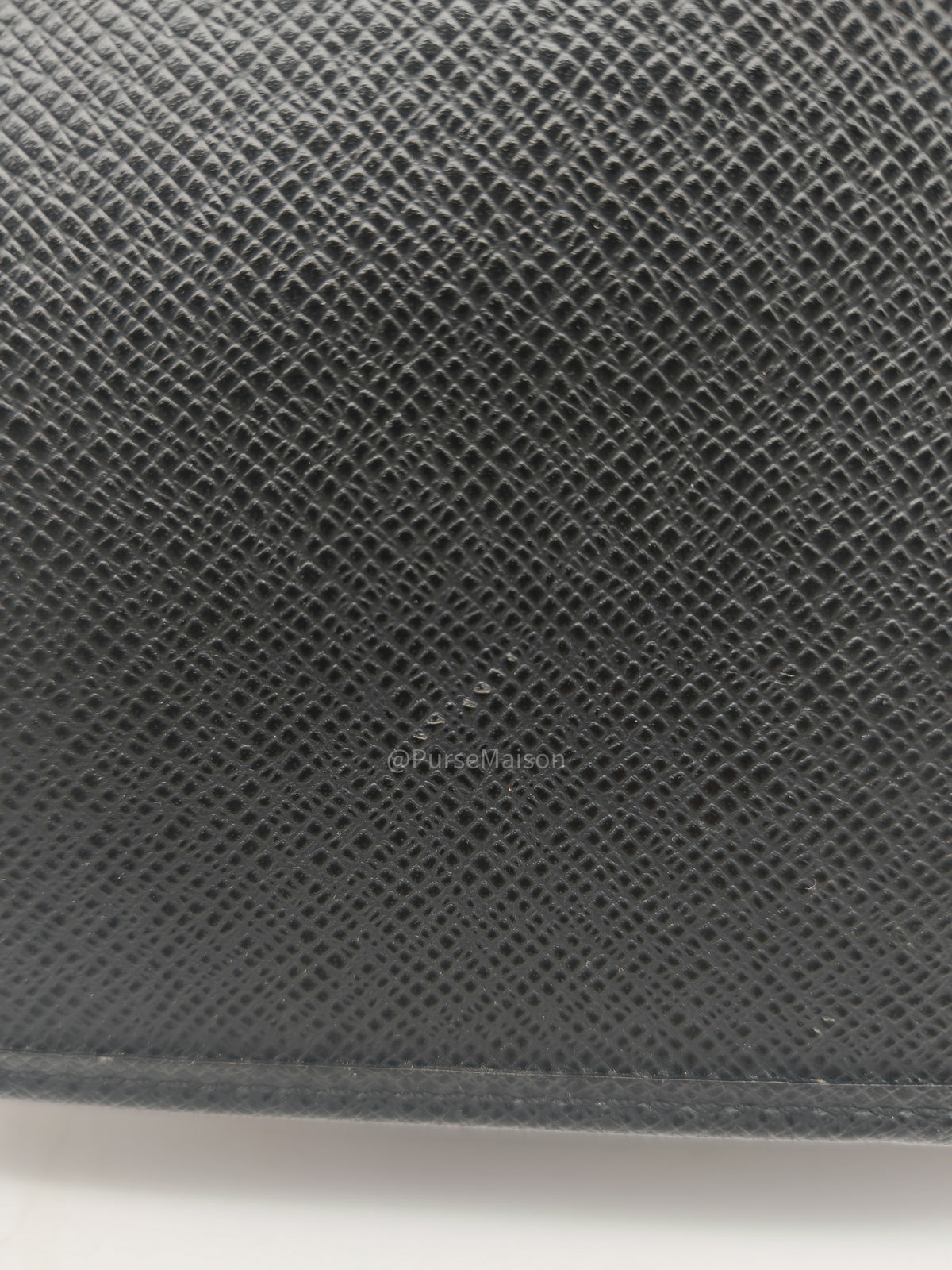 Louis Vuitton Andrei Messenger Bag in Black Taiga Leather and Silver Hardware (Datecode: BA2008) | Purse Maison Luxury Bags Shop