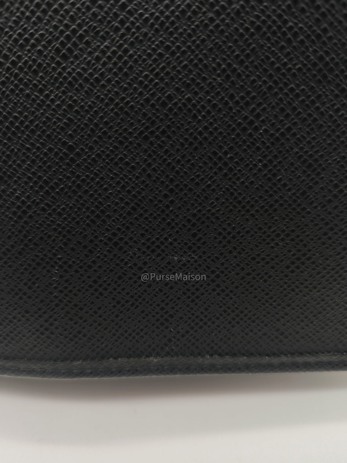 Louis Vuitton Andrei Messenger Bag in Black Taiga Leather and Silver Hardware (Datecode: BA2008) | Purse Maison Luxury Bags Shop