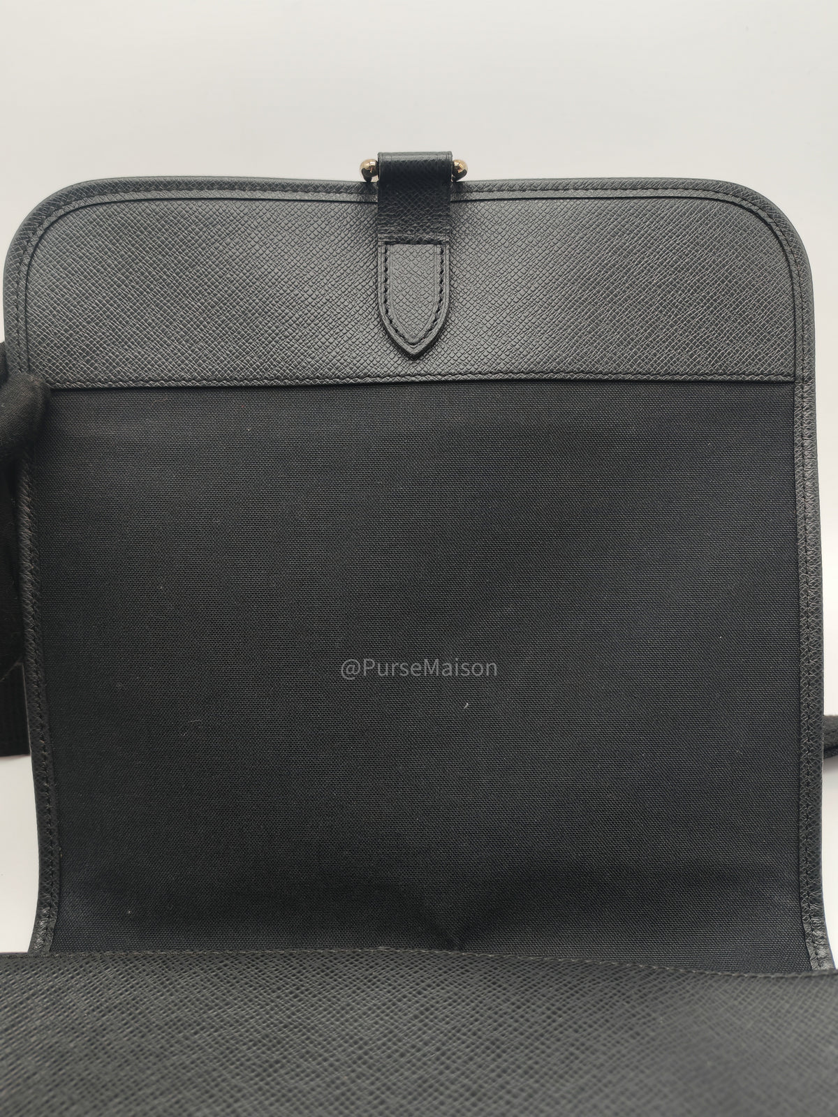 Louis Vuitton Andrei Messenger Bag in Black Taiga Leather and Silver Hardware (Datecode: BA2008) | Purse Maison Luxury Bags Shop