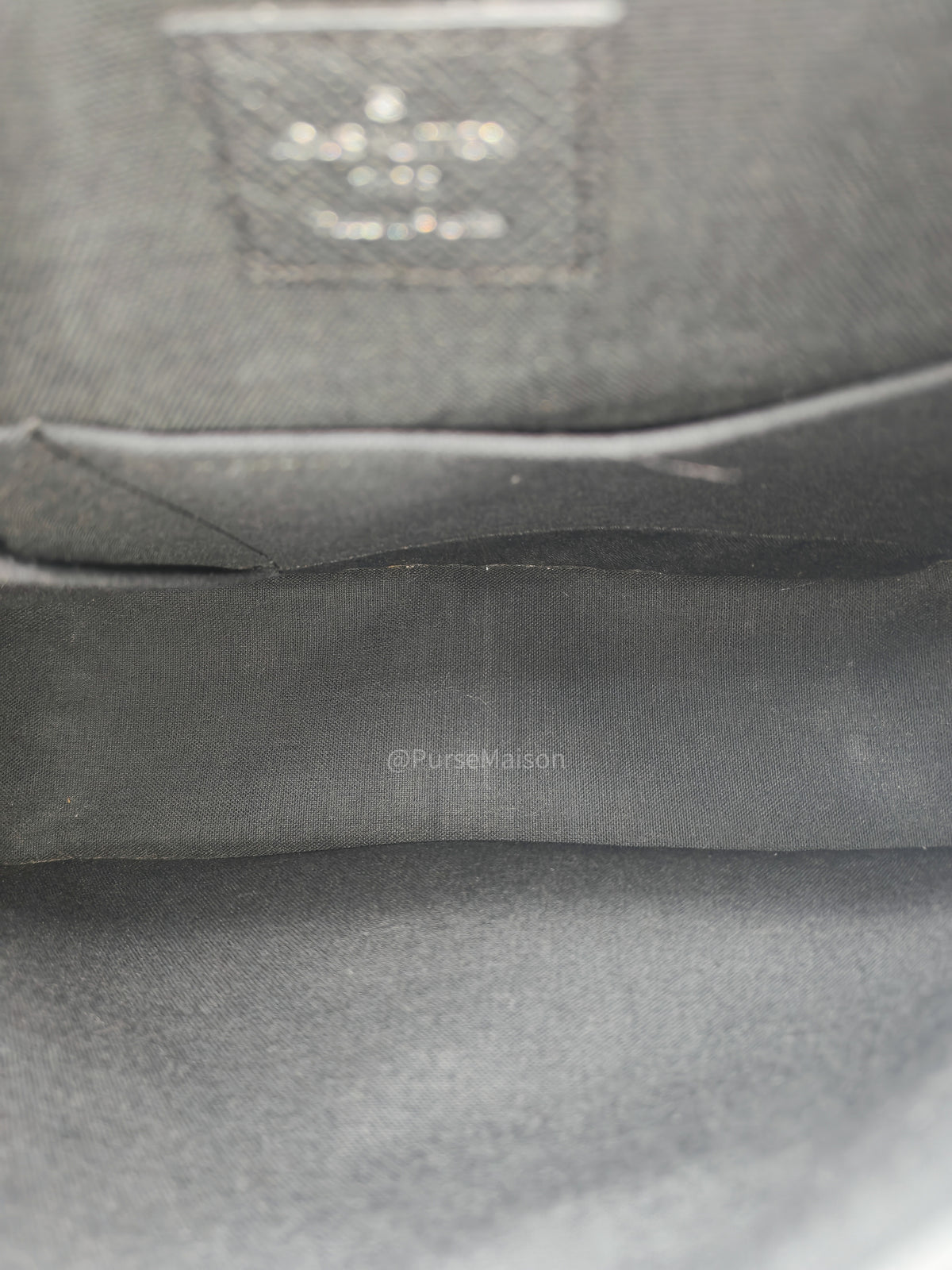 Louis Vuitton Andrei Messenger Bag in Black Taiga Leather and Silver Hardware (Datecode: BA2008) | Purse Maison Luxury Bags Shop