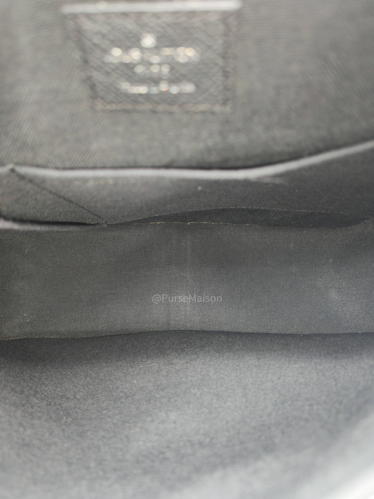 Louis Vuitton Andrei Messenger Bag in Black Taiga Leather and Silver Hardware (Datecode: BA2008) | Purse Maison Luxury Bags Shop