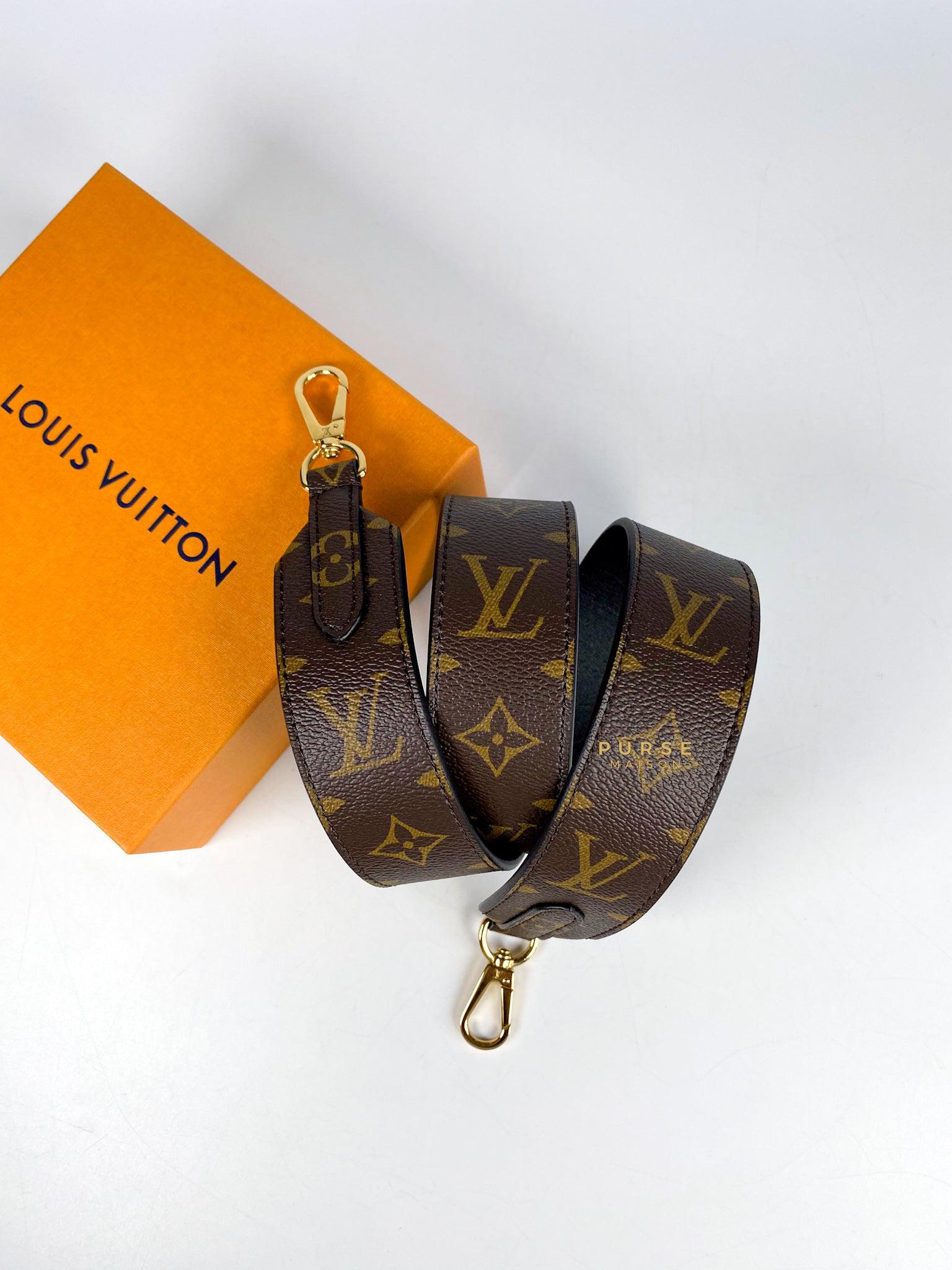 Louis Vuitton Bandoulière Shoulder Strap Monogram Canvas (Date Code JJ0242)