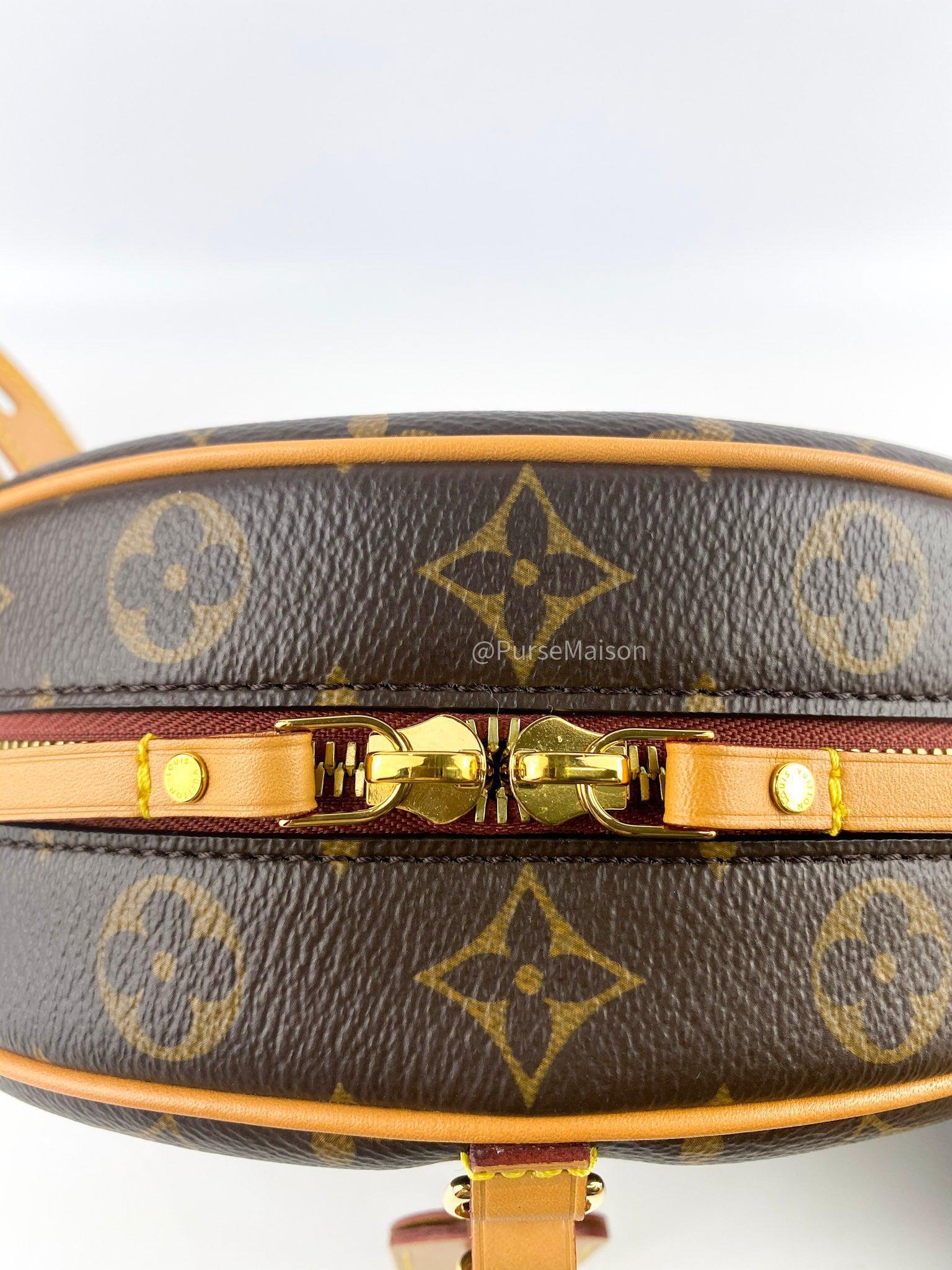 Louis Vuitton Boite Chapeau Souple MM in Monogram (microchip)