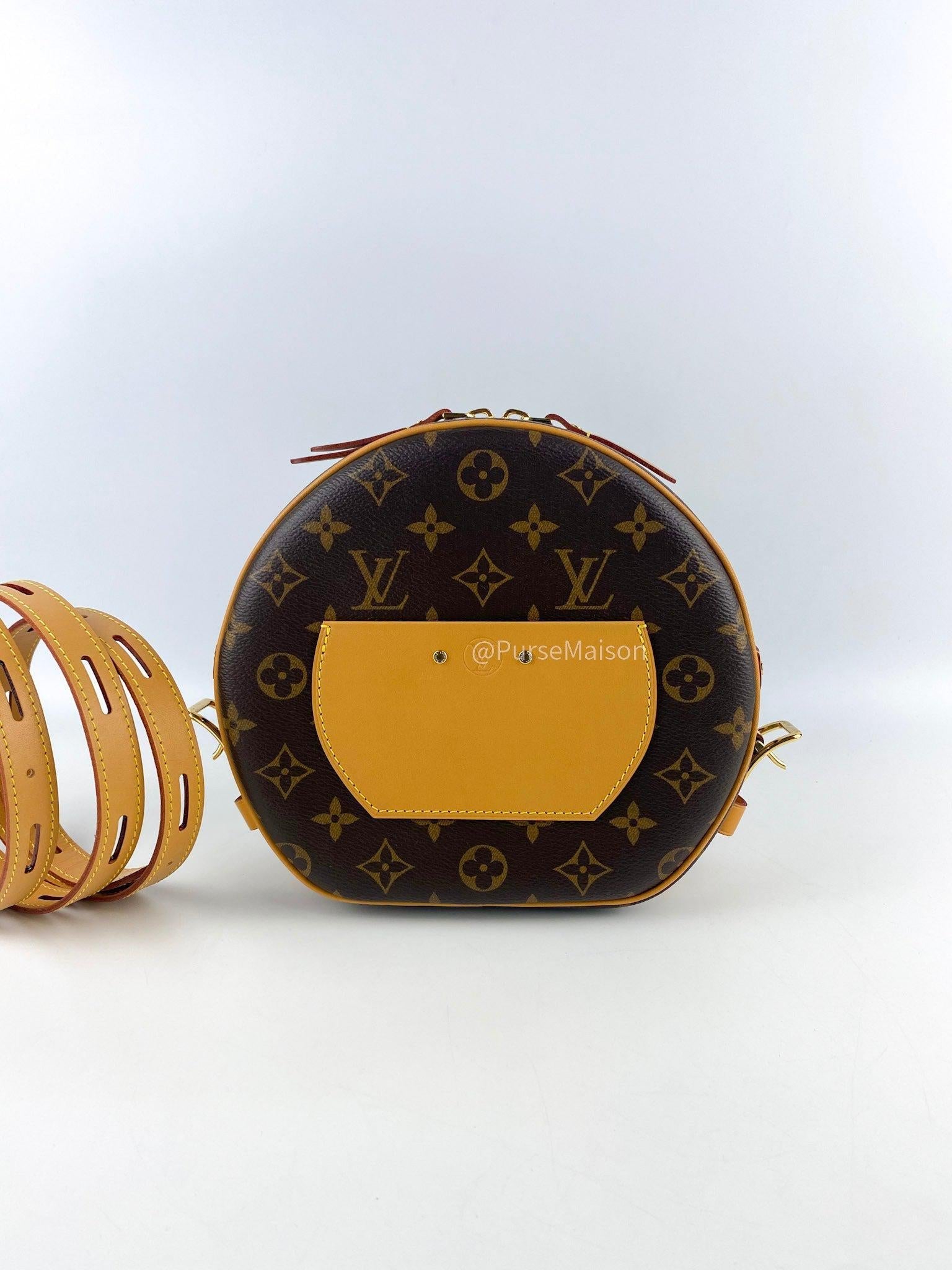 Louis Vuitton Boite Chapeau Souple MM in Monogram (microchip)