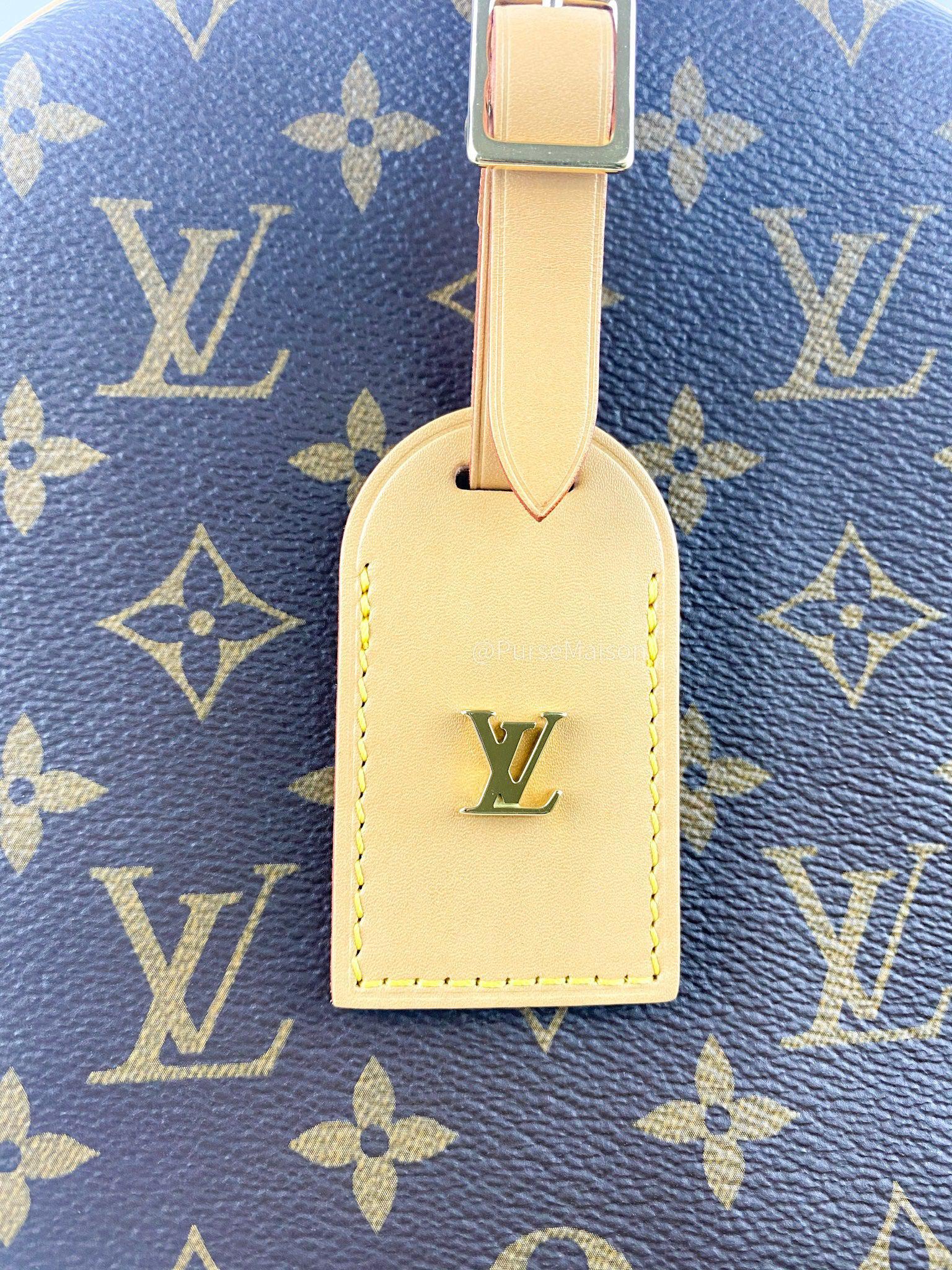 Louis Vuitton Boite Chapeau Souple MM in Monogram (microchip)