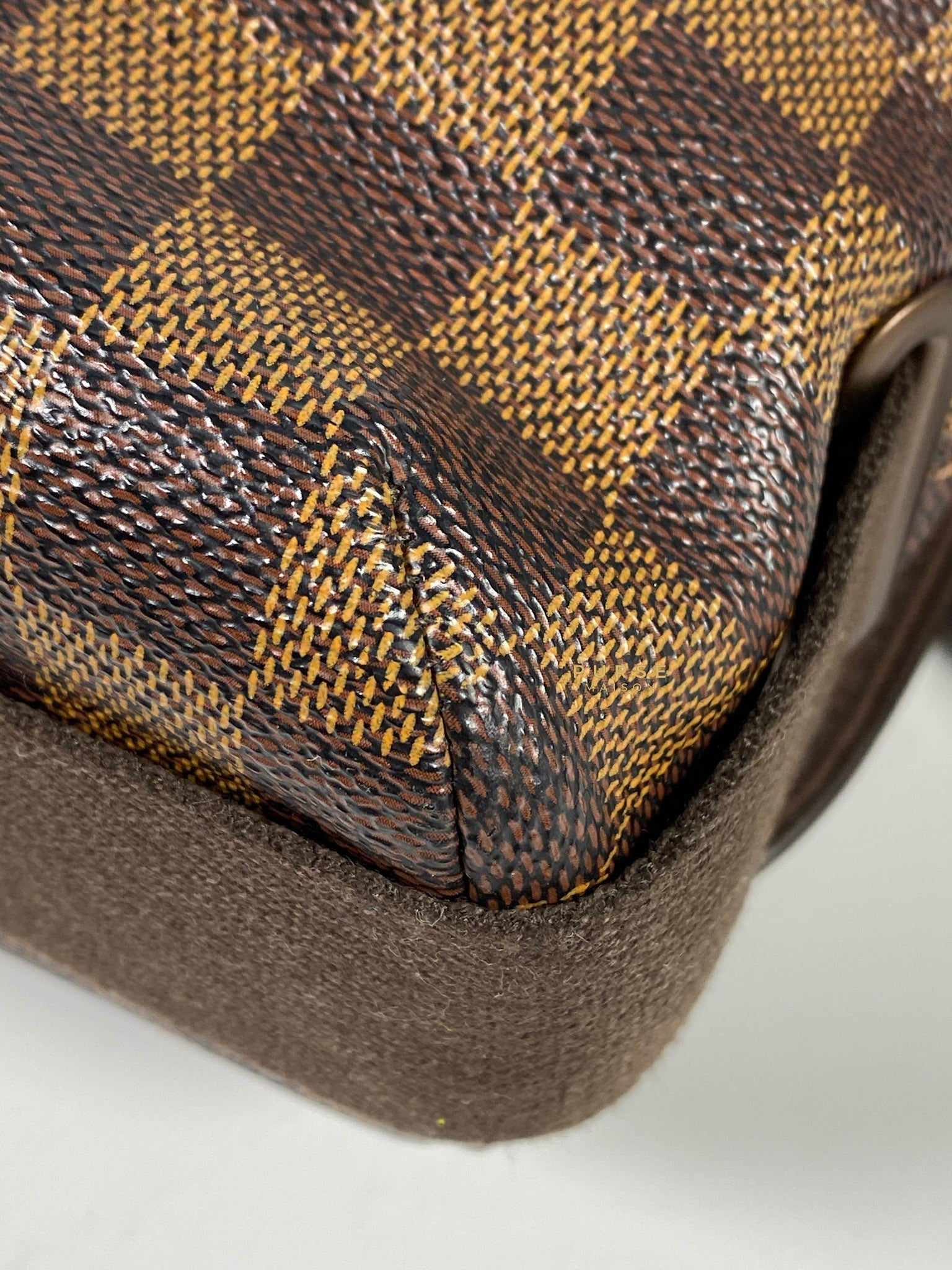 Louis Vuitton Brooklyn PM in Damier Ebene Canvas Messenger Bag (Date Code CA5110)