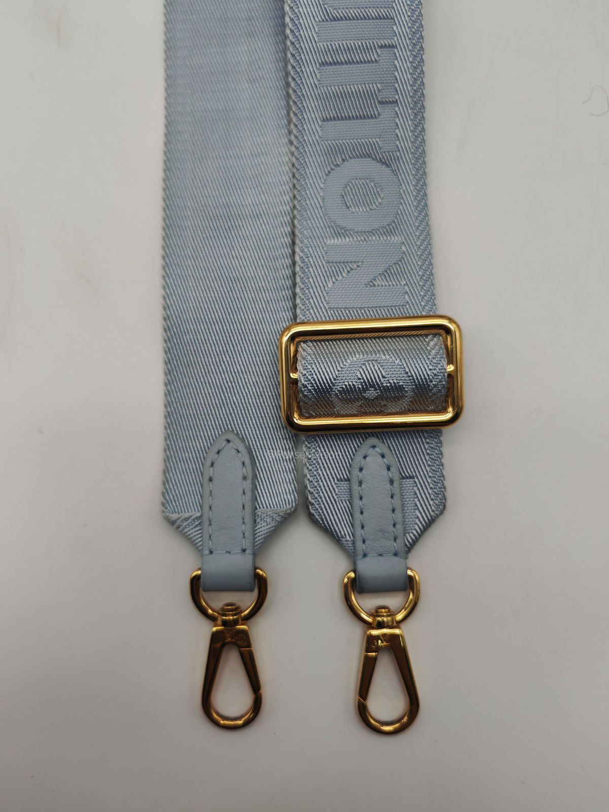 Louis Vuitton Bubblegram Over The Moon Shoulder Bag in Glacier Blue Calfskin Leather and Gold Hardware Microchip | Purse Maison Luxury Bags Shop