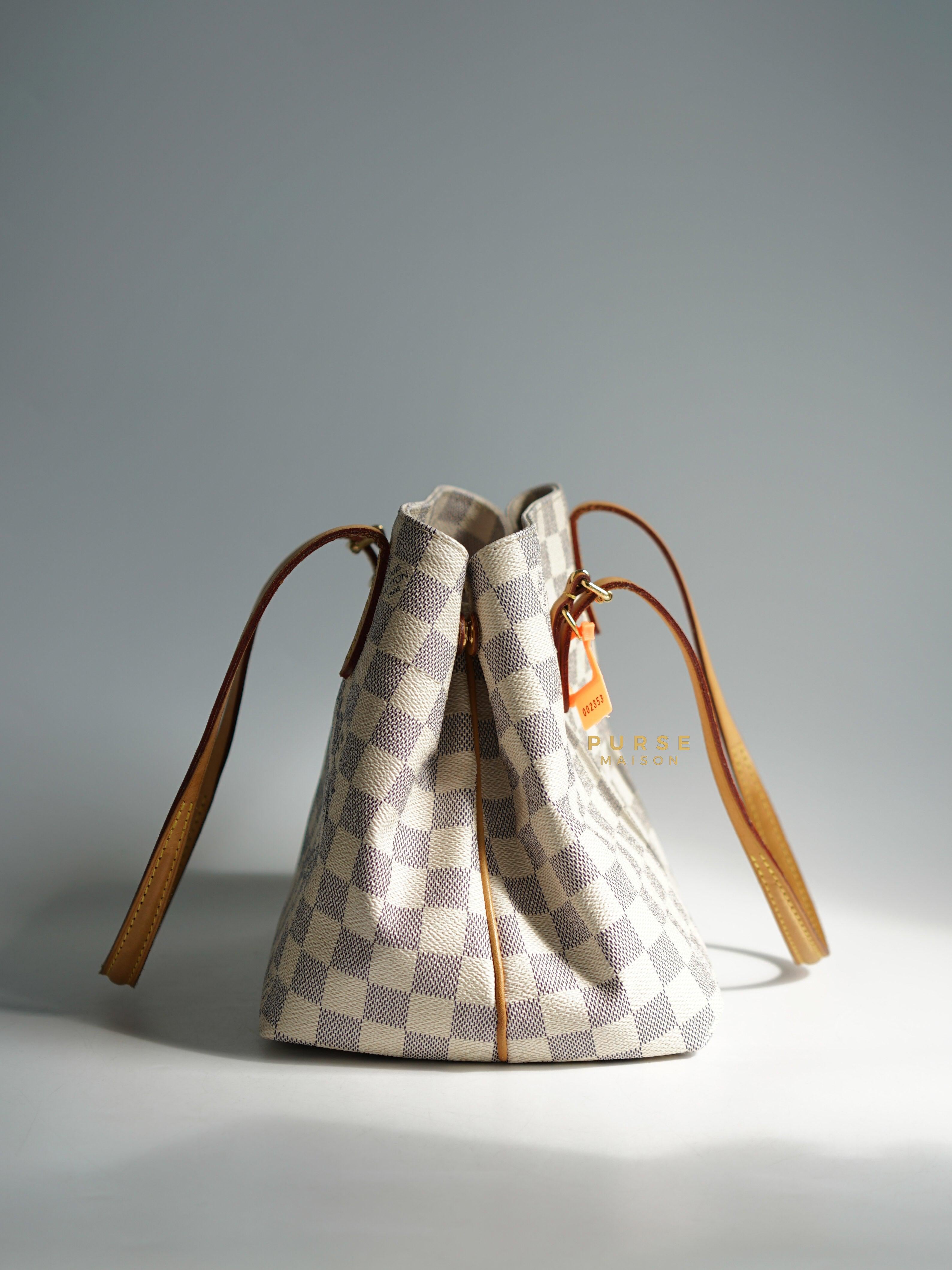 Louis Vuitton Cabas Adventure PM in Damier Azure Canvas (Date code: DU1194) | Purse Maison Luxury Bags Shop