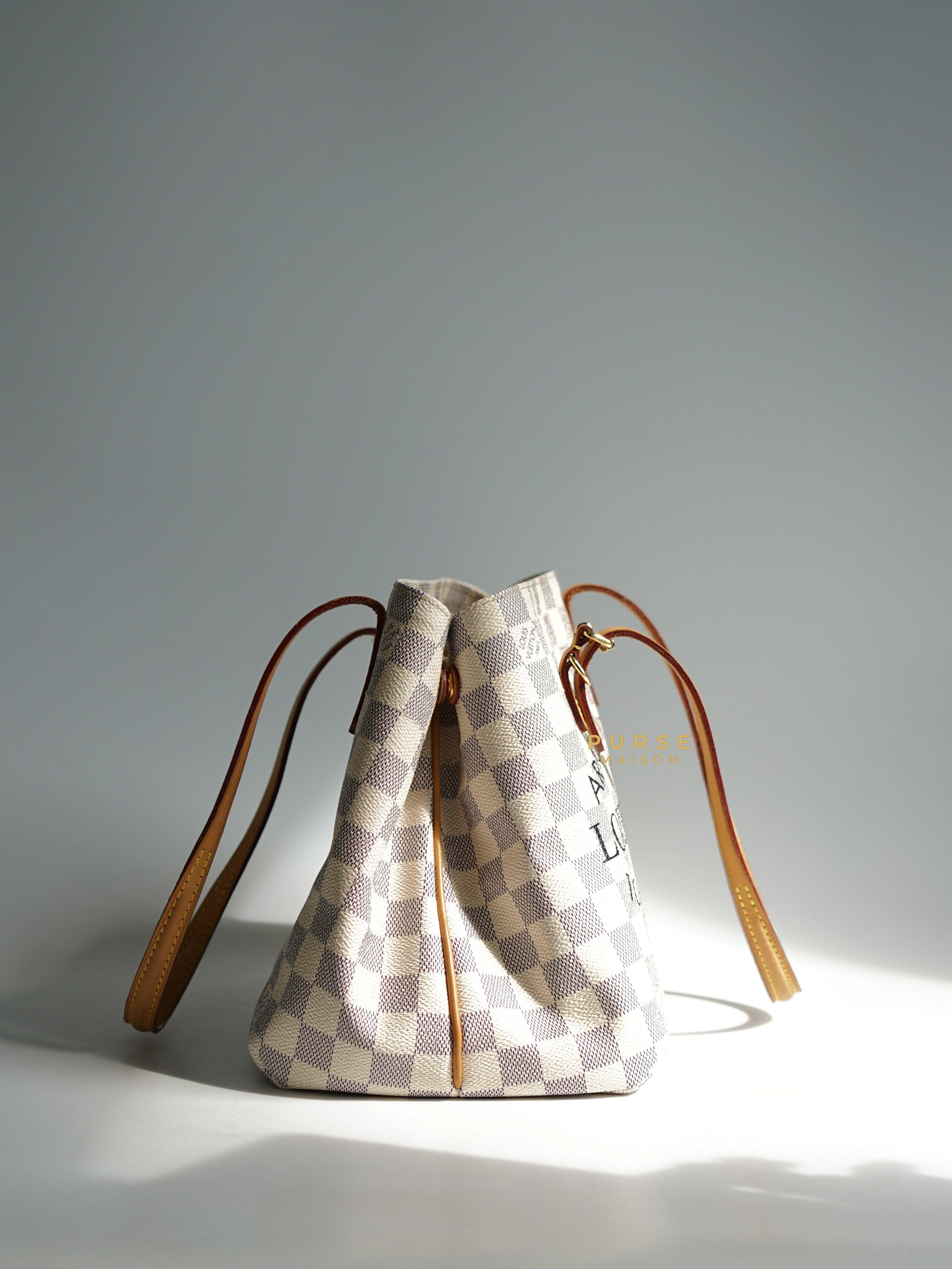 Louis Vuitton Cabas Adventure PM in Damier Azure Canvas (Date code: DU1194) | Purse Maison Luxury Bags Shop
