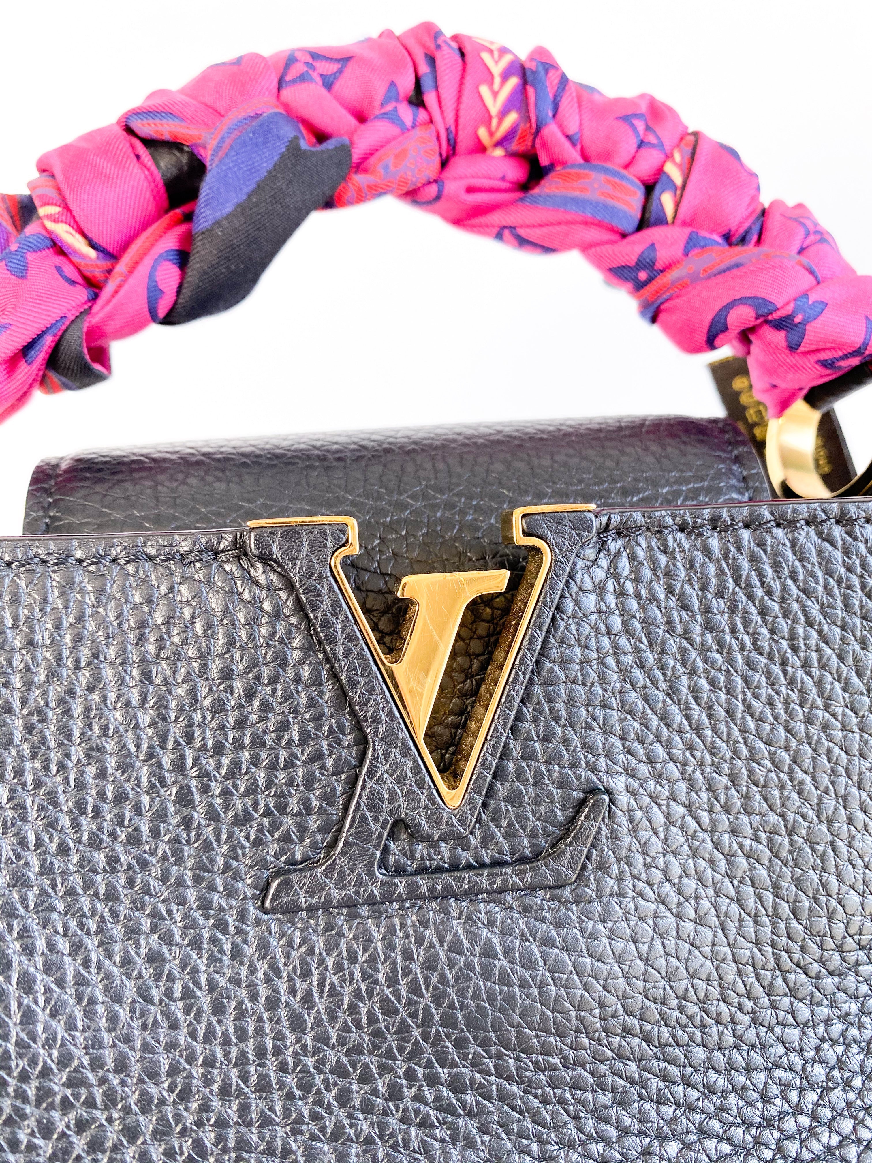 Louis Vuitton Capucines Taurillon Mini Black GHW - BrandConscious