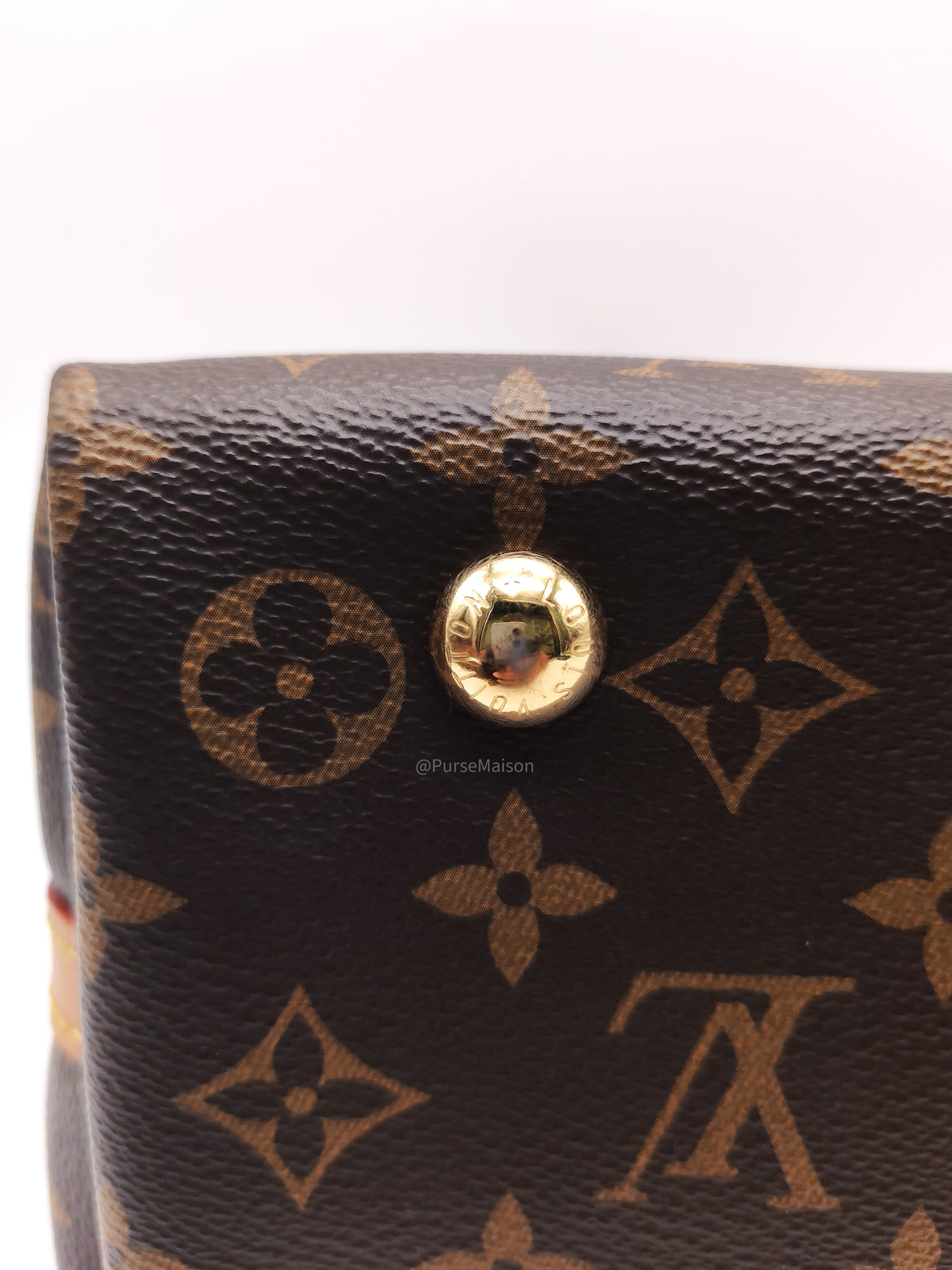 Louis Vuitton Carry All PM in Monogram Canvas and Gold Hardware Mircochip | Purse Maison Luxury Bags Shop