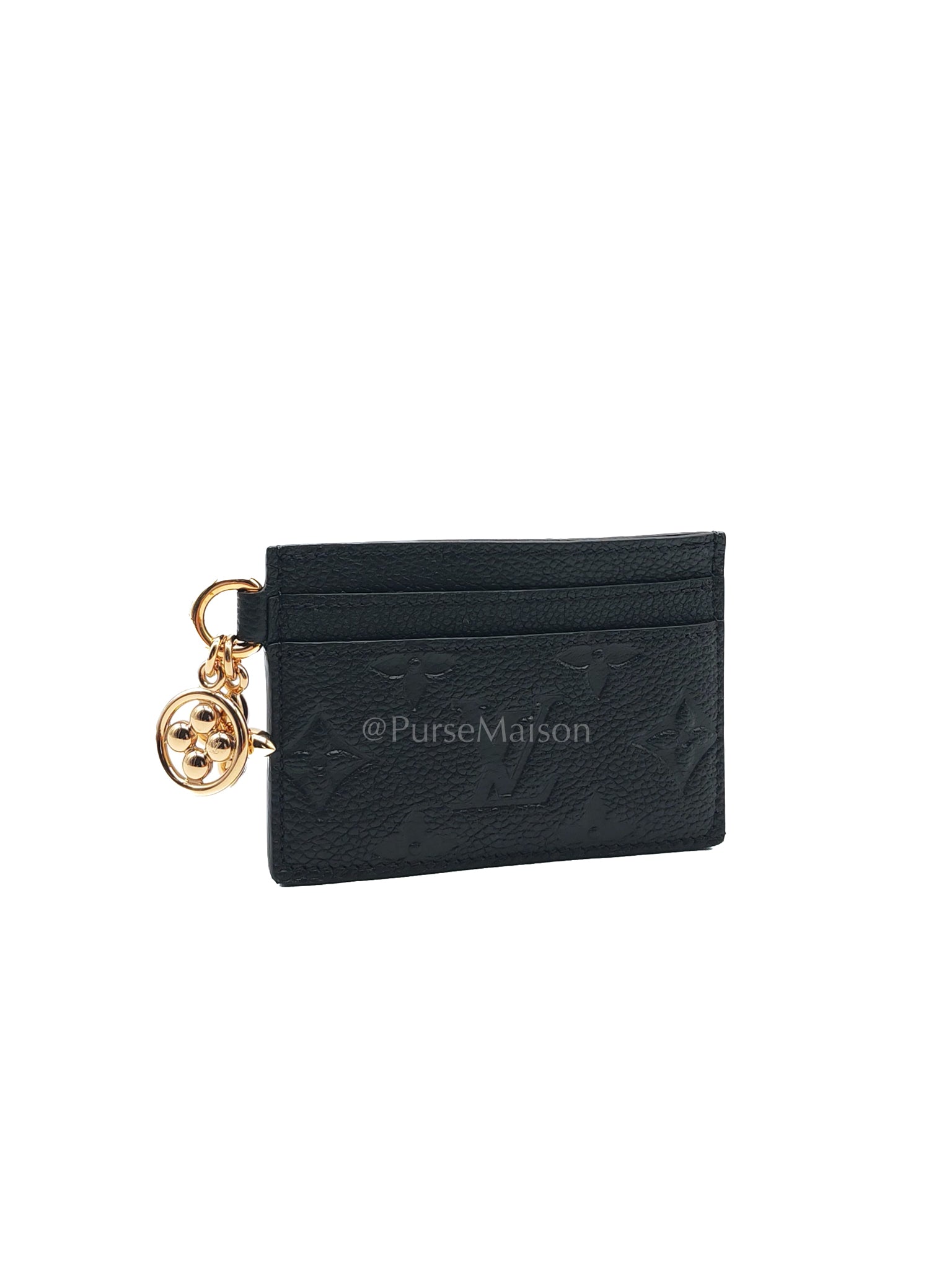 Charms Card Holder in Monogram Empreinte Leather(Microchip) | Purse Maison Luxury Bags Shop