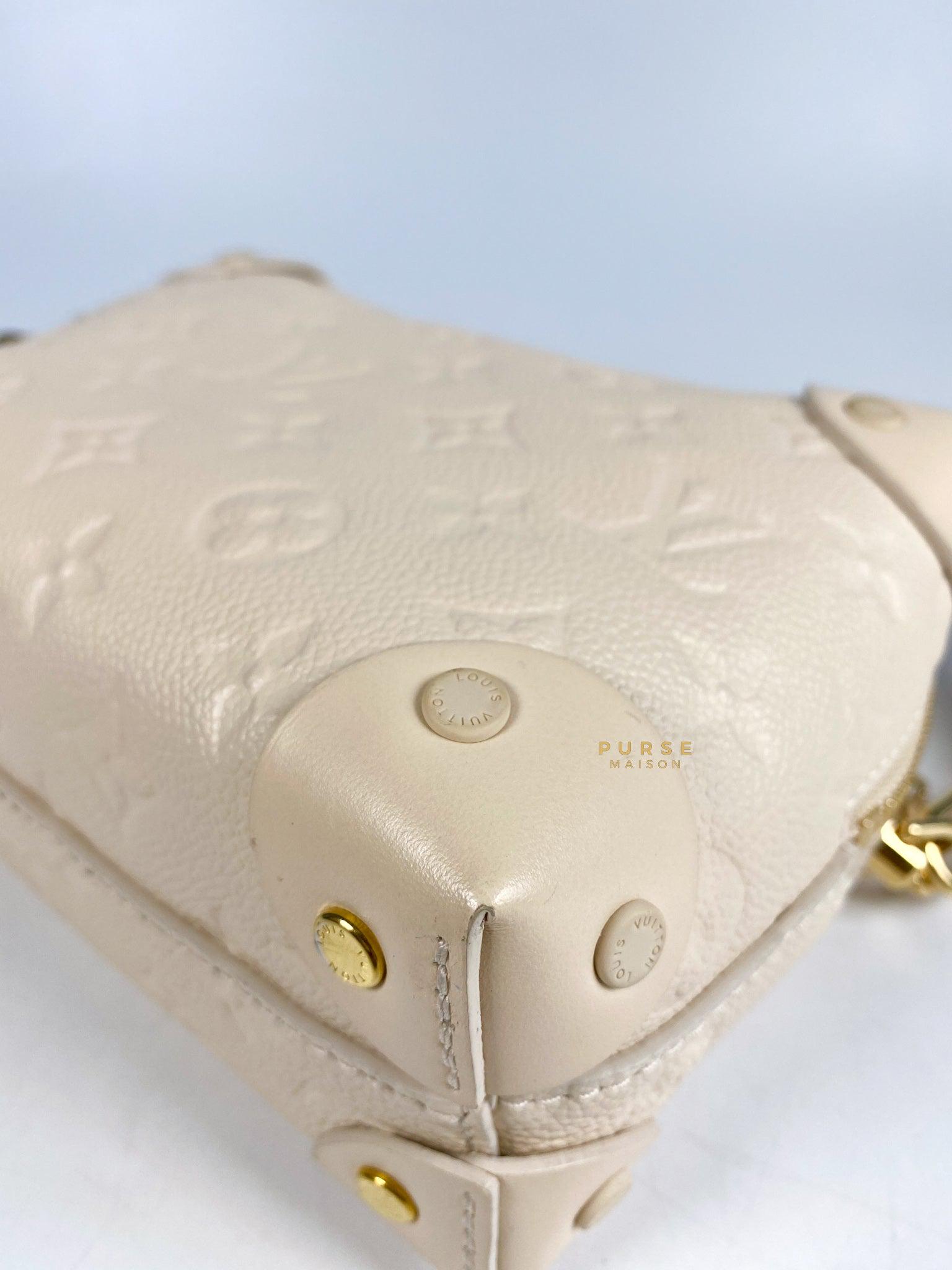 Louis Vuitton Petite Malle Souple Monogram Empreinte Shoulder Bag