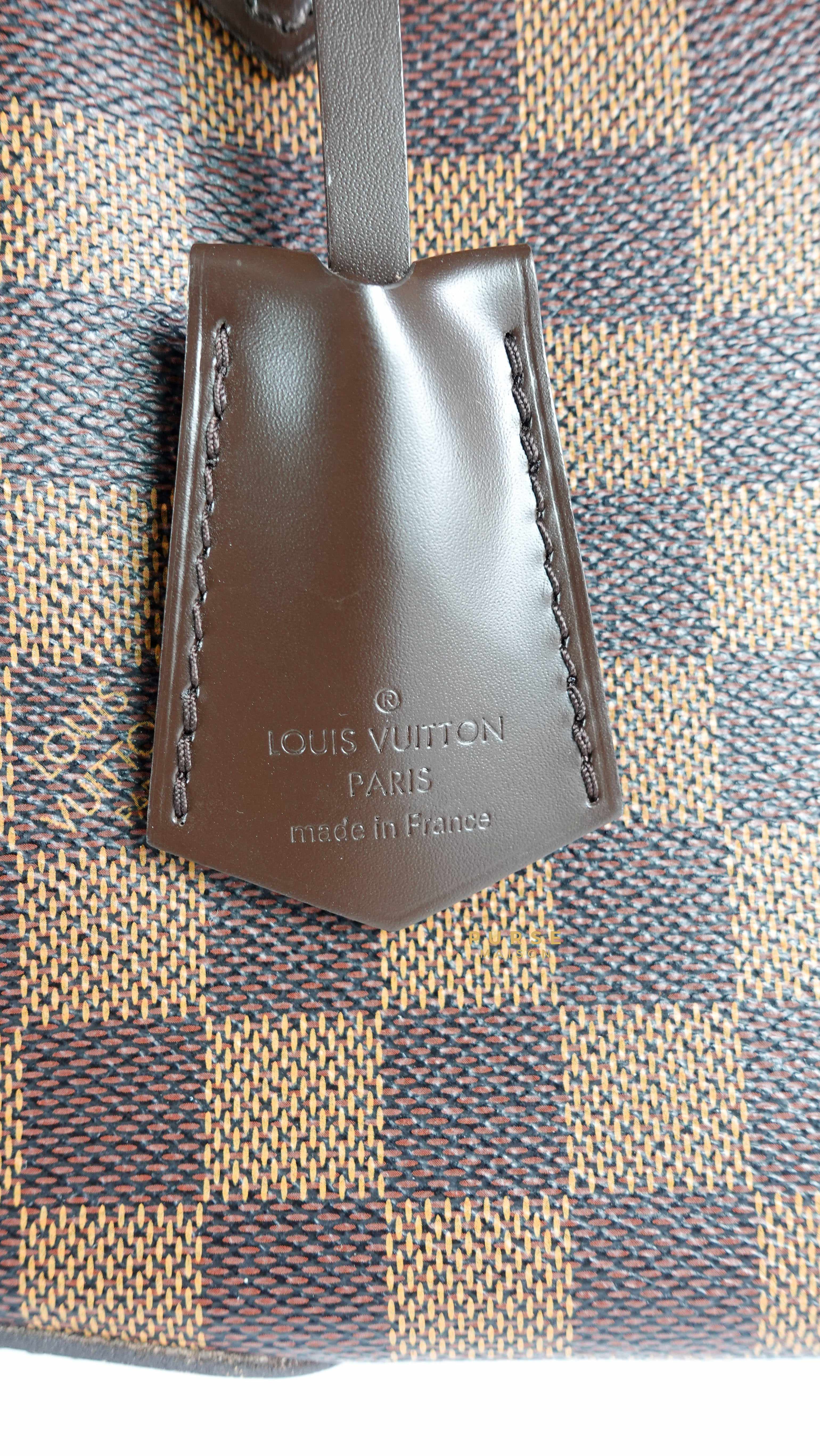 Date Code & Stamp] Louis Vuitton Verona PM Damier Ébène Canvas