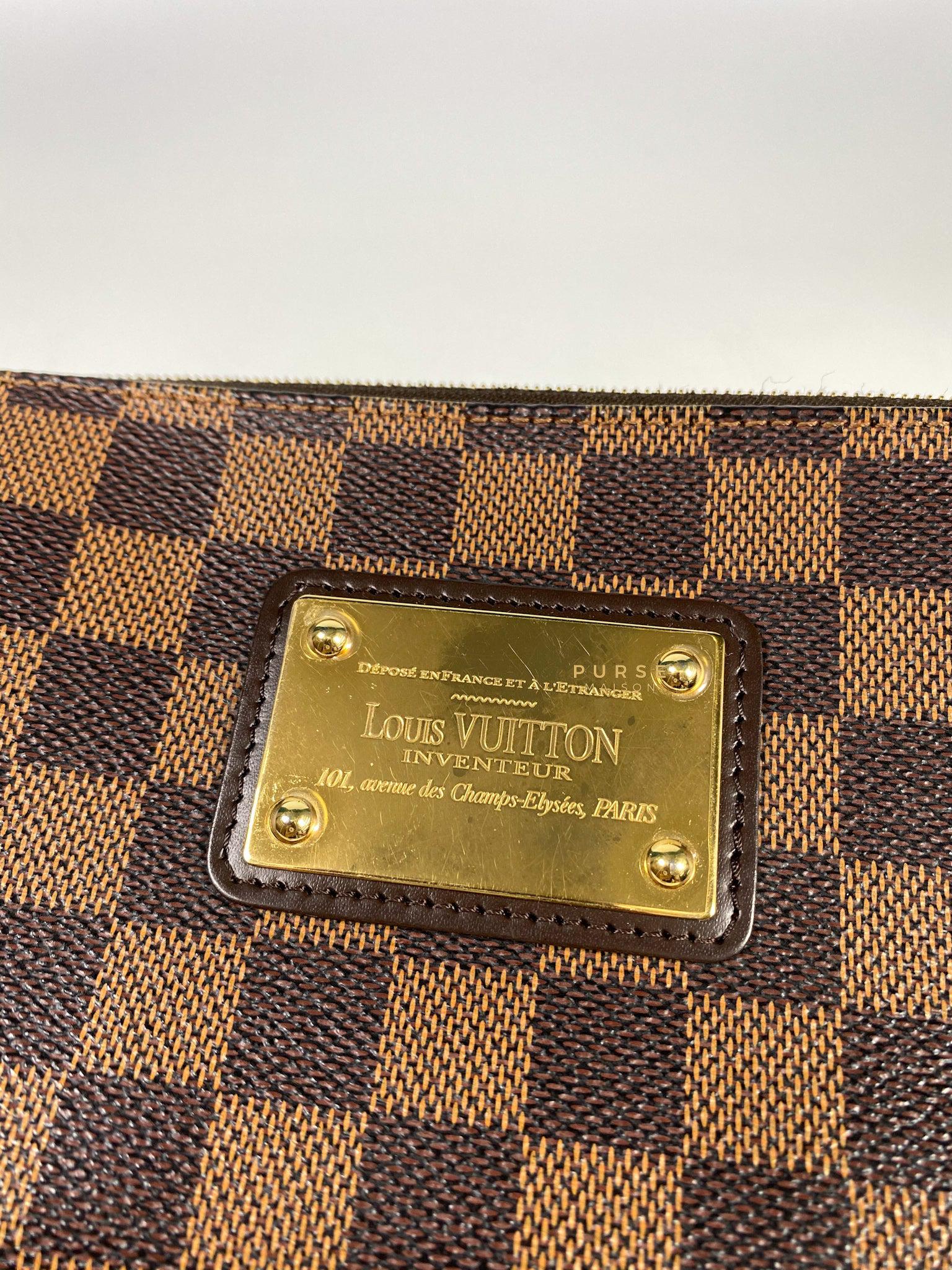 Louis Vuitton Damier Ebene Eva Clutch 56721