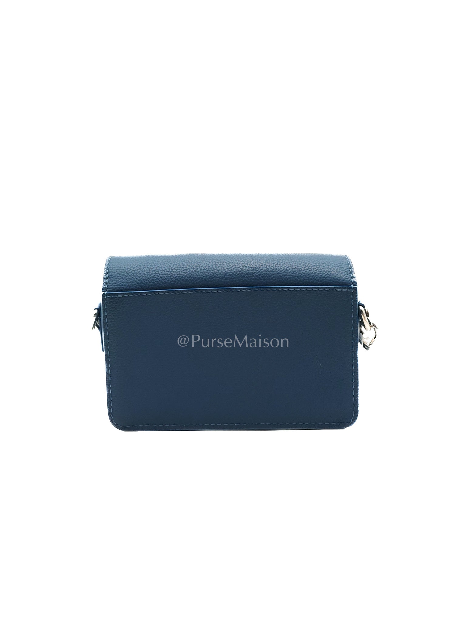 Louis Vuitton Fastline Wearable Wallet in Atlantic Blue Cowhide Leather and Silver Hardware Microchip | Purse Maison Luxury Bags Shop