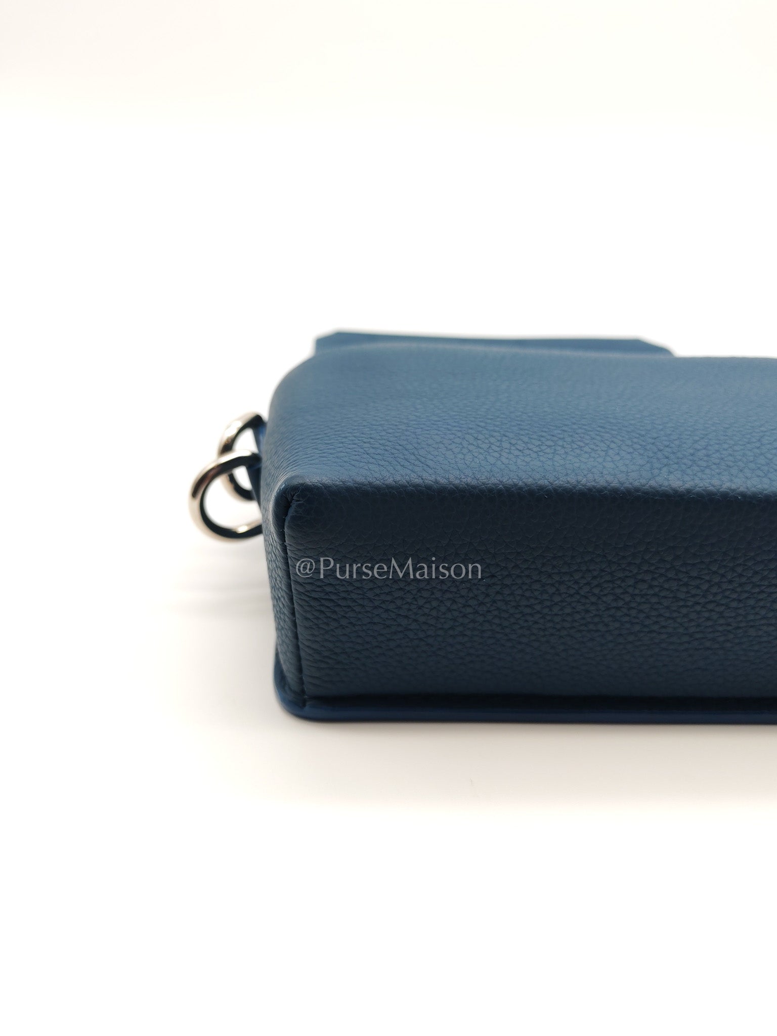 Louis Vuitton Fastline Wearable Wallet in Atlantic Blue Cowhide Leather and Silver Hardware Microchip | Purse Maison Luxury Bags Shop