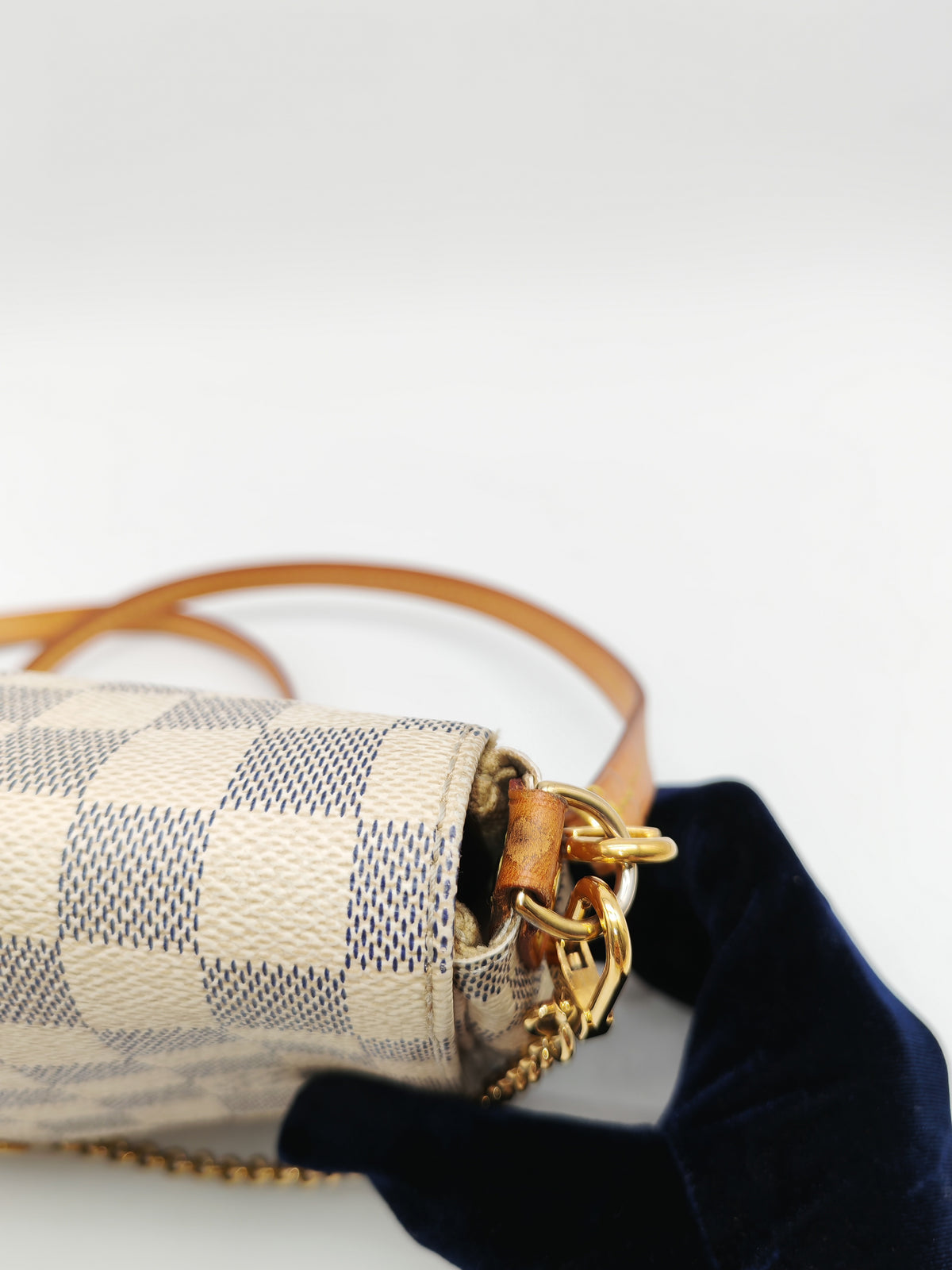 Louis Vuitton Favorite MM in Damier Azur Canvas (Date Code: DU1154) | Purse Maison Luxury Bags Shop