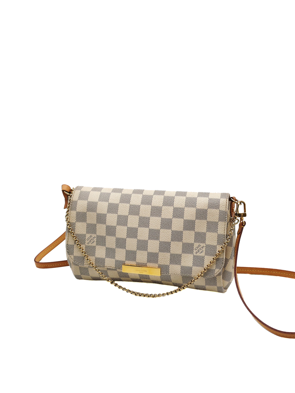 Louis Vuitton Favorite MM in Damier Azur Canvas (Date Code: DU1154) | Purse Maison Luxury Bags Shop