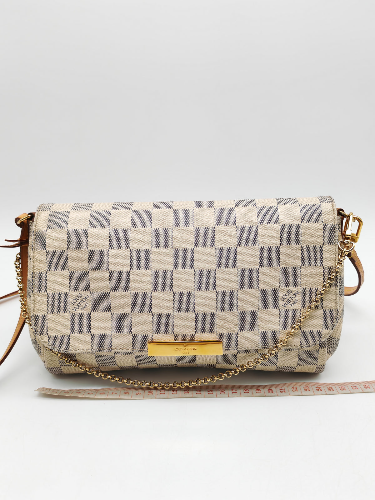 Louis Vuitton Favorite MM in Damier Azur Canvas (Date Code: DU1154) | Purse Maison Luxury Bags Shop