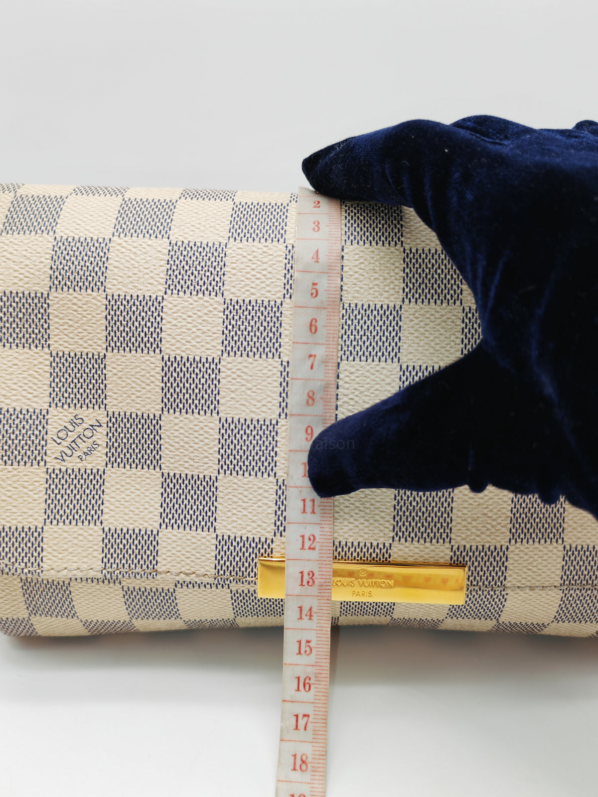 Louis Vuitton Favorite MM in Damier Azur Canvas (Date Code: DU1154) | Purse Maison Luxury Bags Shop