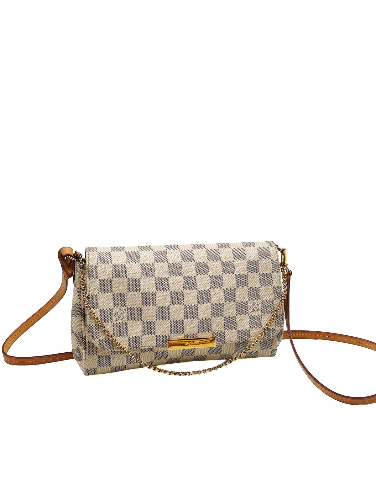 Louis Vuitton Favorite MM in Damier Azur Canvas (Date Code: DU1154) | Purse Maison Luxury Bags Shop