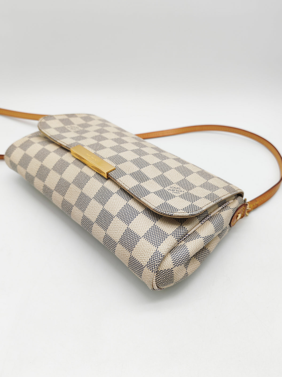 Louis Vuitton Favorite MM in Damier Azur Canvas (Date Code: DU1154) | Purse Maison Luxury Bags Shop