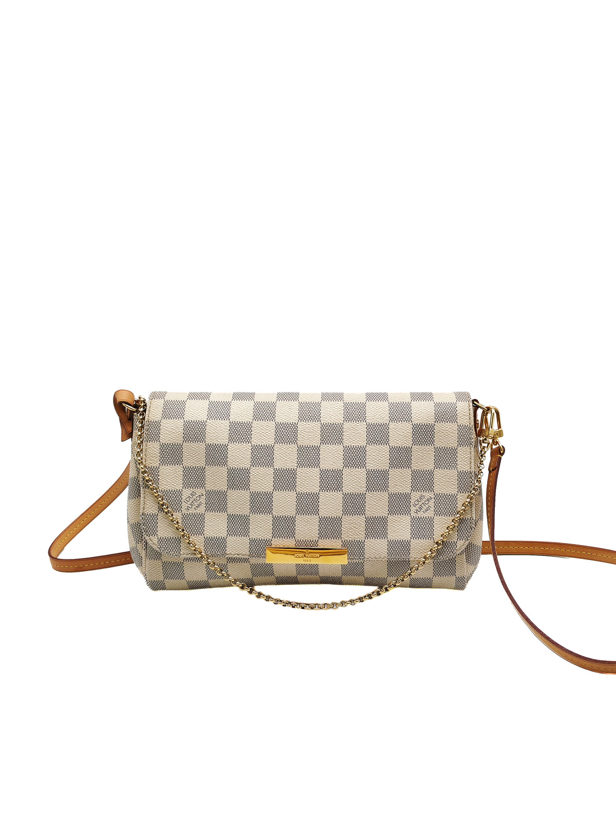 Louis Vuitton Favorite MM in Damier Azur Canvas (Date Code: DU1154) | Purse Maison Luxury Bags Shop