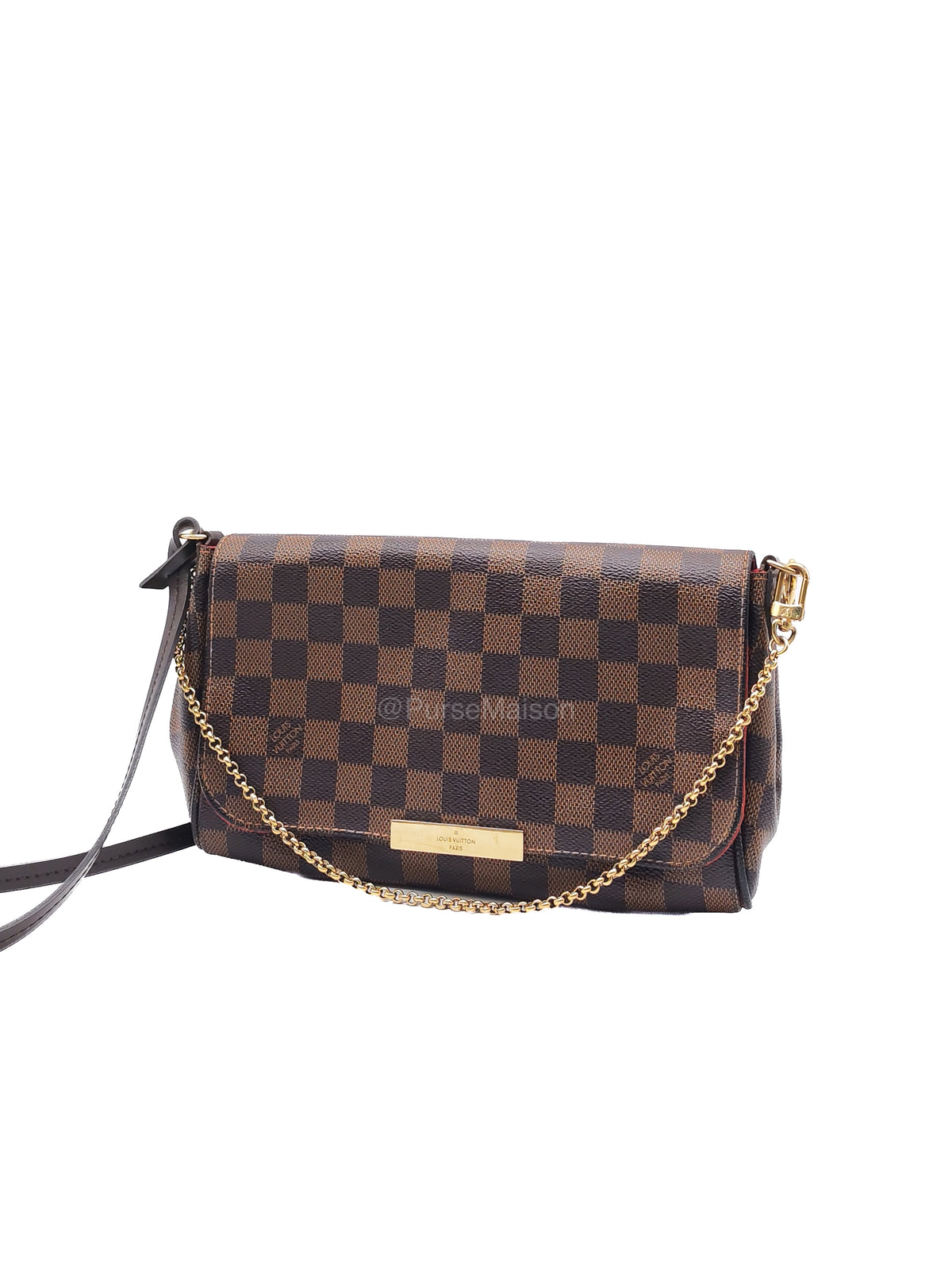 Louis Vuitton Favorite MM in Damier Ebene Canvas (Datecode: DU3174) | Purse Maison Luxury Bags Shop