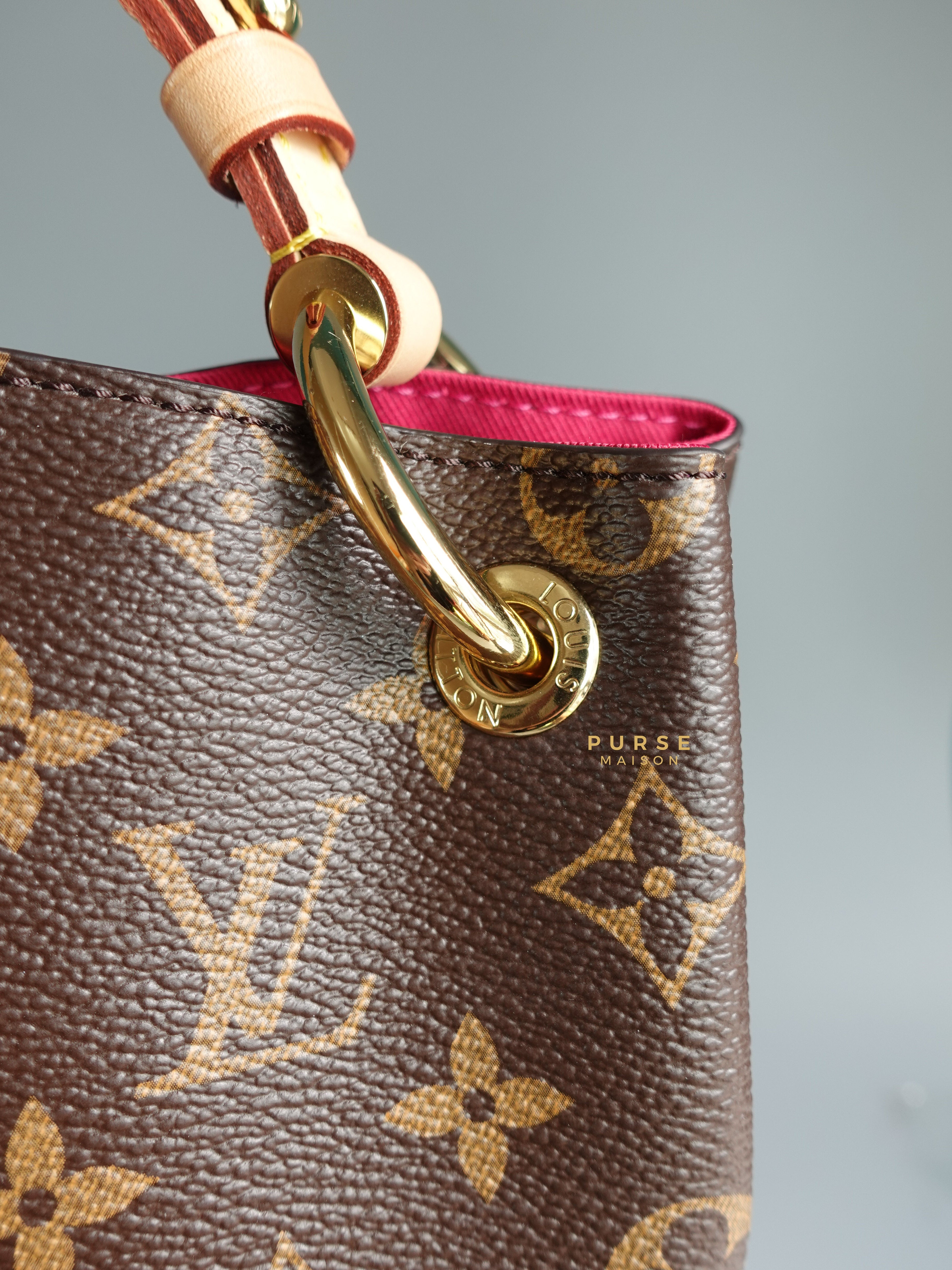 Louis Vuitton Graceful GM Monogram Canvas (Microchip) | Purse Maison Luxury Bags Shop