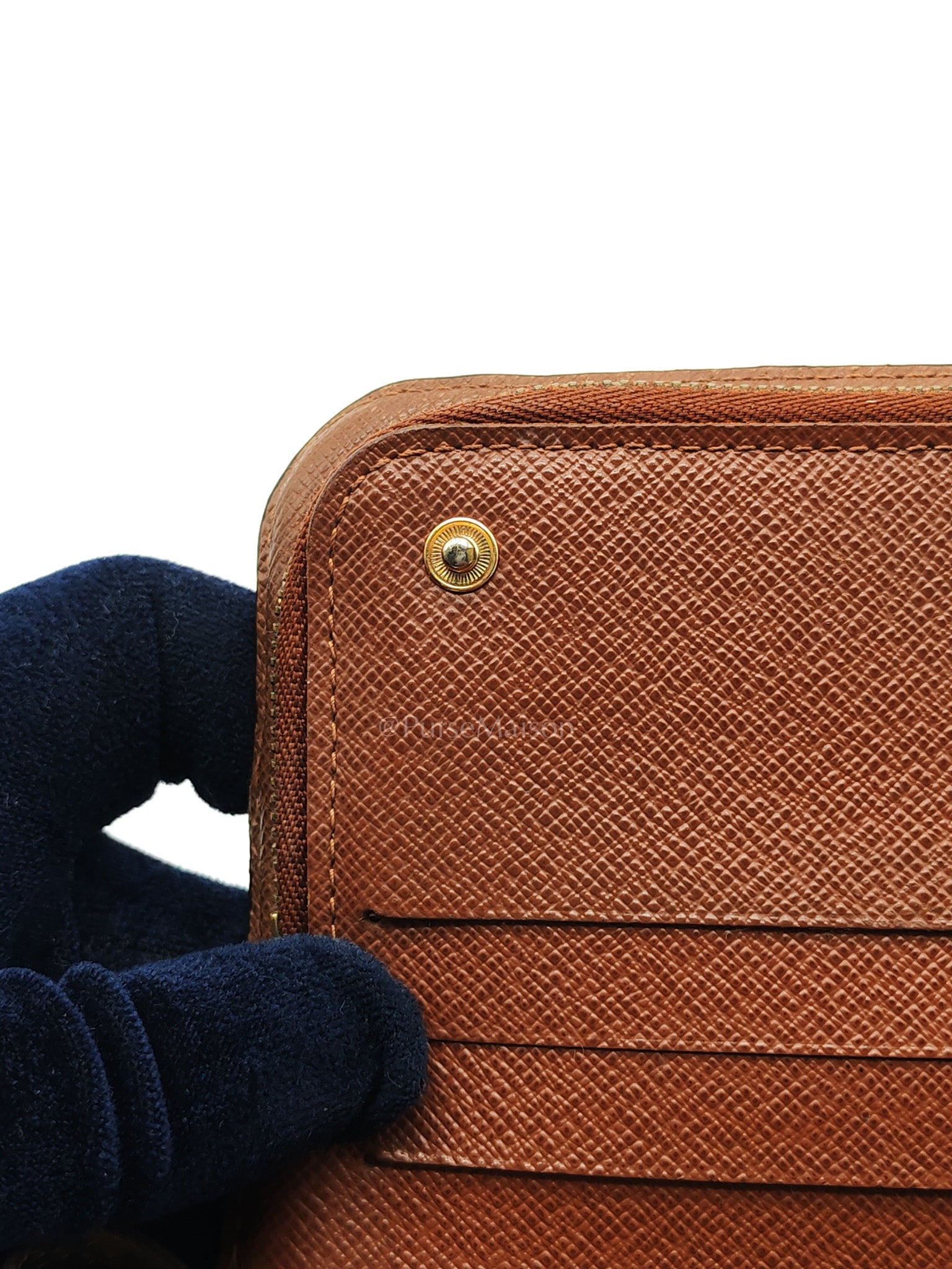 Insolite Wallet Resembles in Monogram Canvas and Gold Hardware (Datecode: CA4132) | Purse Maison Luxury Bags Shop