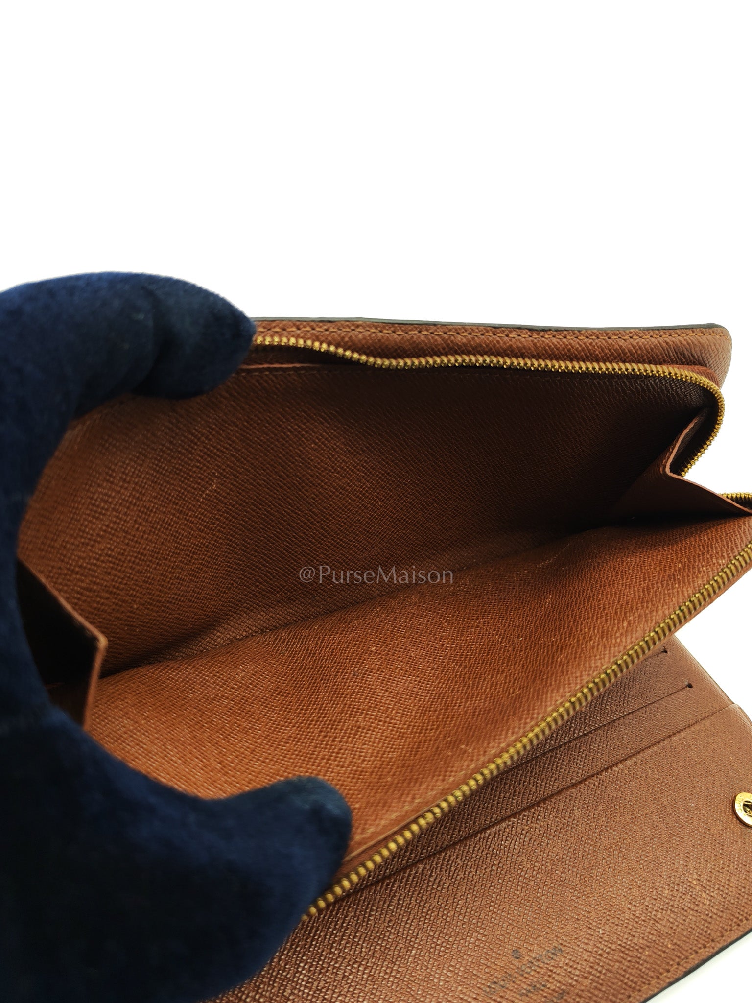 Insolite Wallet Resembles in Monogram Canvas and Gold Hardware (Datecode: CA4132) | Purse Maison Luxury Bags Shop
