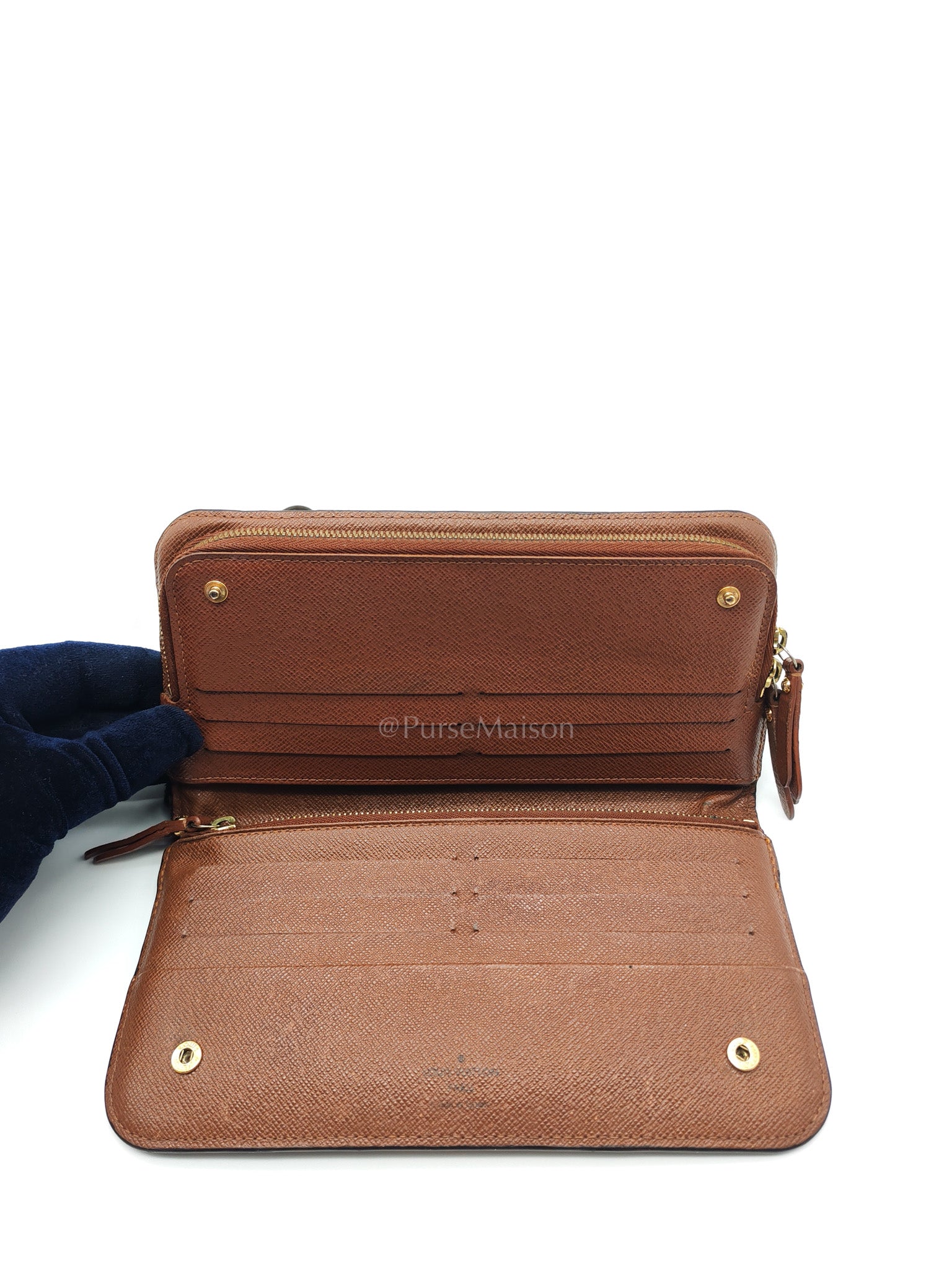 Insolite Wallet Resembles in Monogram Canvas and Gold Hardware (Datecode: CA4132) | Purse Maison Luxury Bags Shop